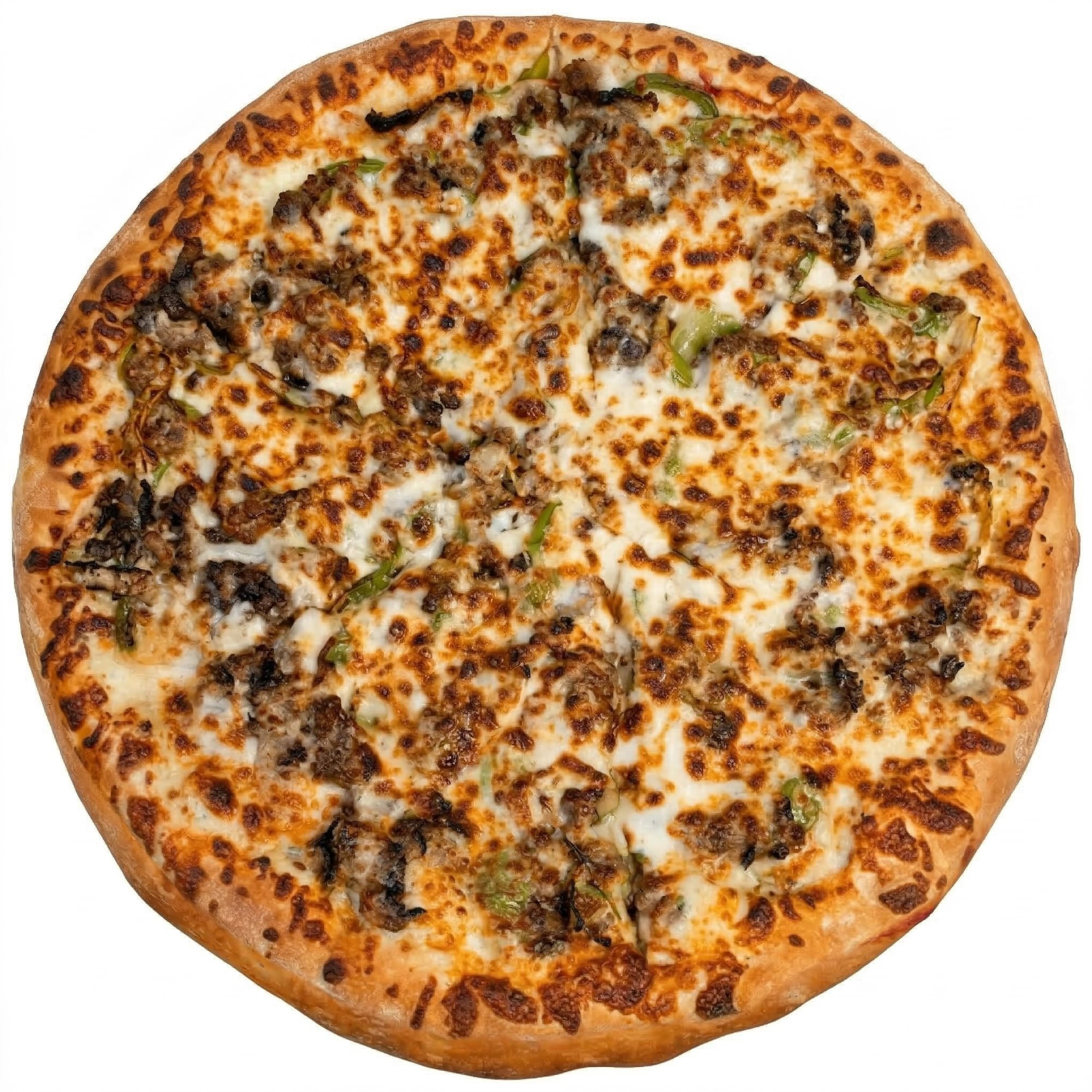 Philly Steak Cheese Pizza