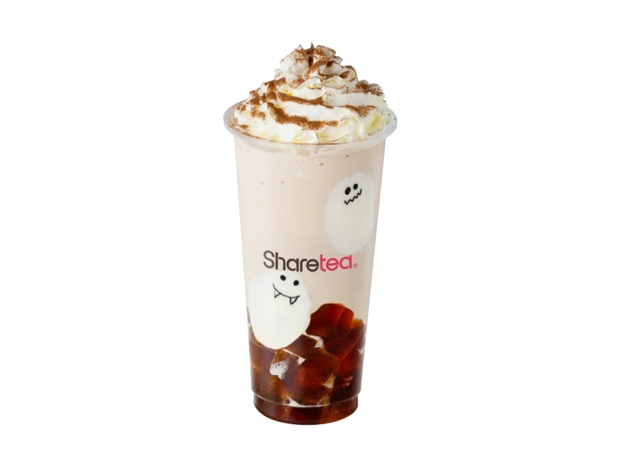 Cloudy Pumpkin Ice Blended with Coffee Jelly