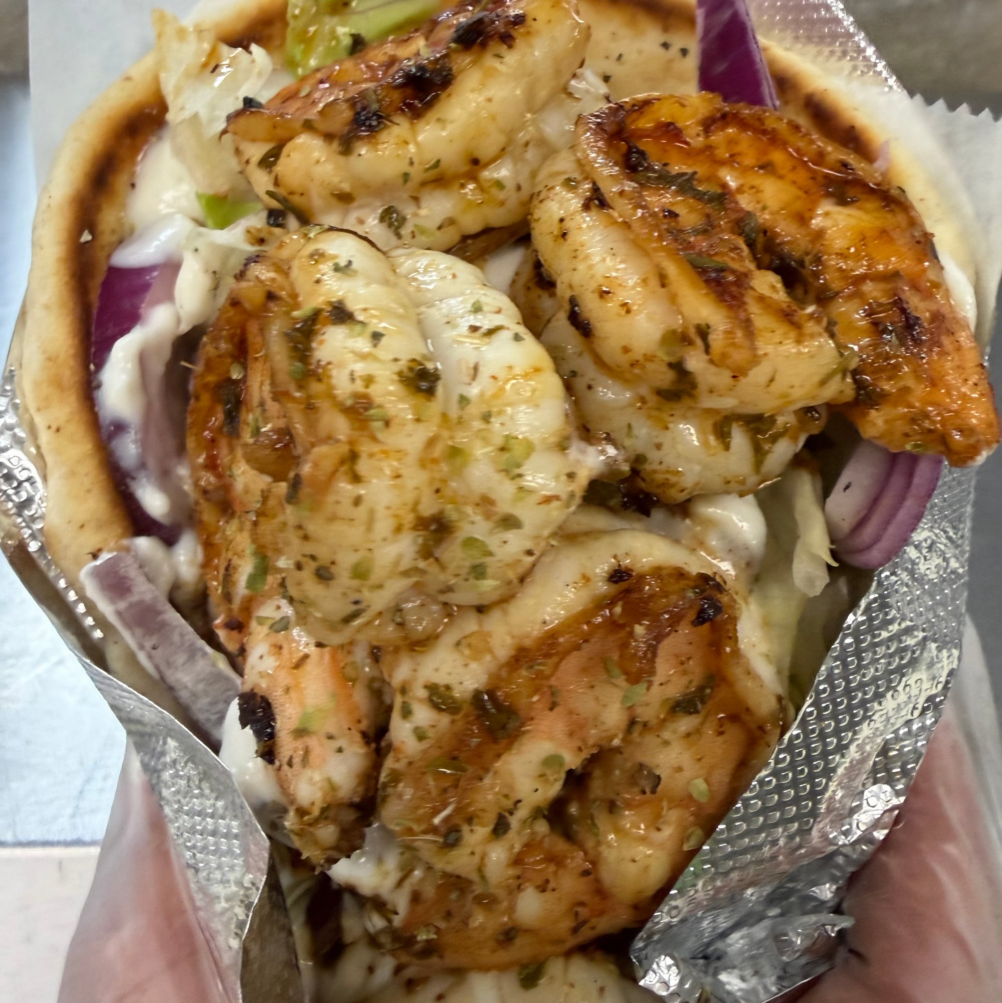 Shrimp Gyro