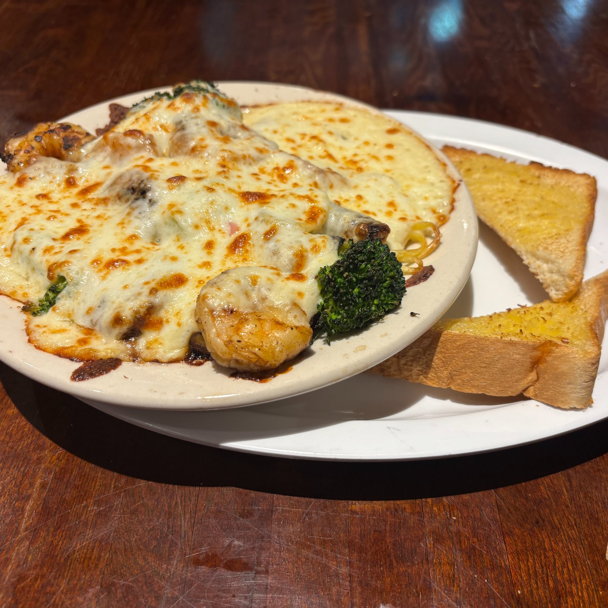 Shrimp or Chicken Alfredo