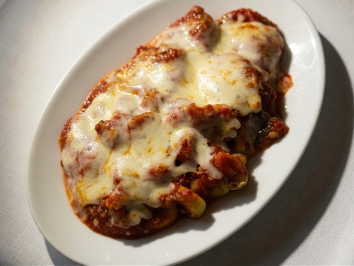 Tortellini w/ Shrimp Parmigiana