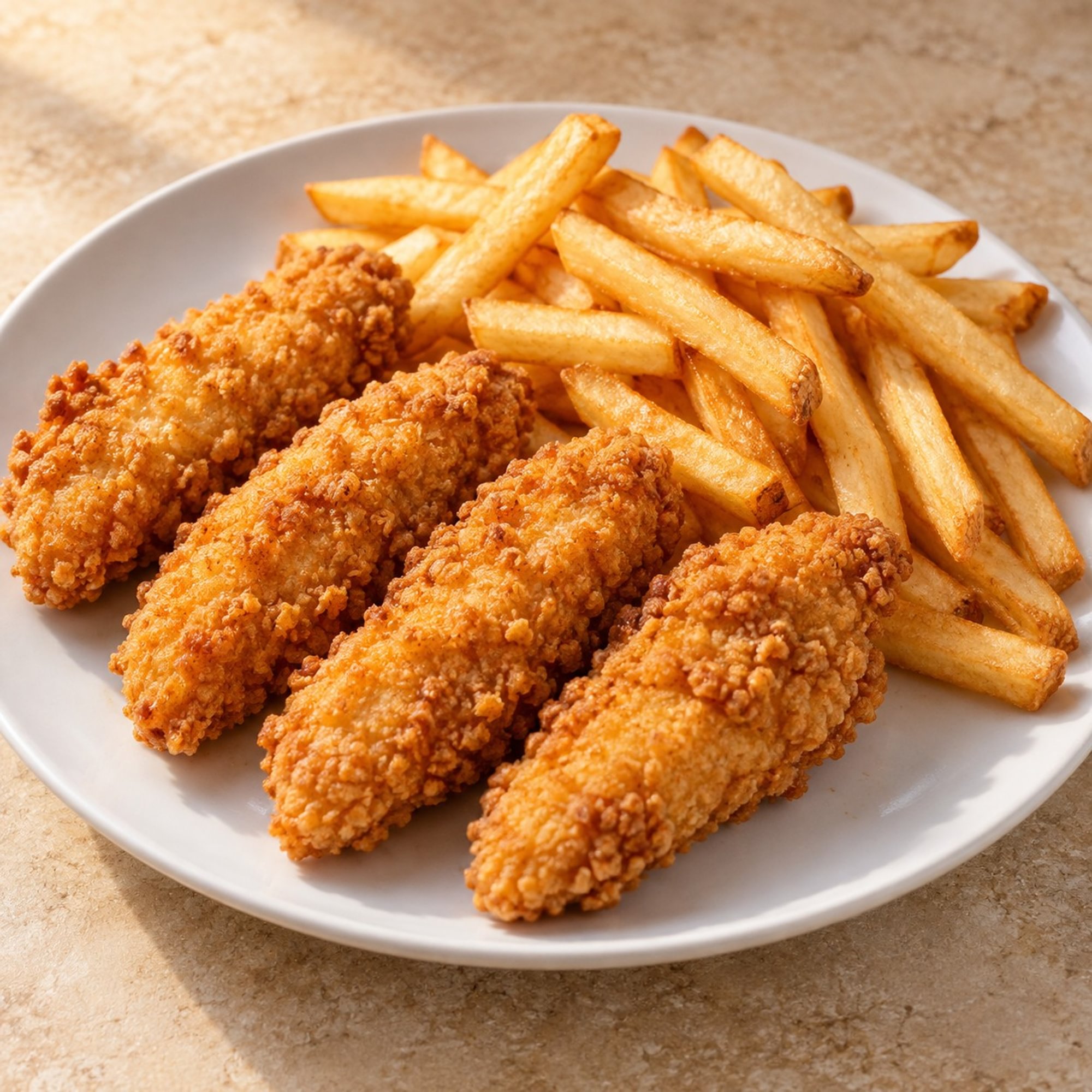 Chicken Tenders and Fries