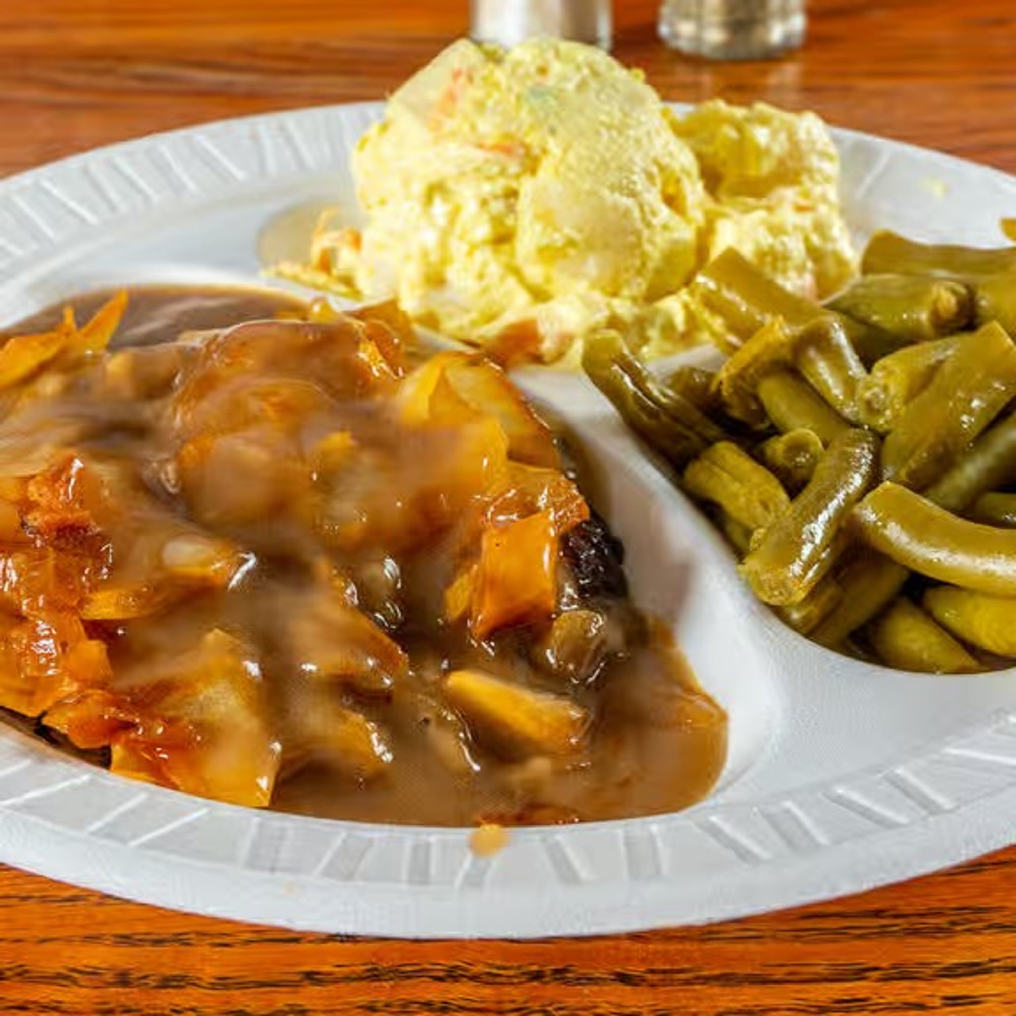 Hamburger Steak Dinner