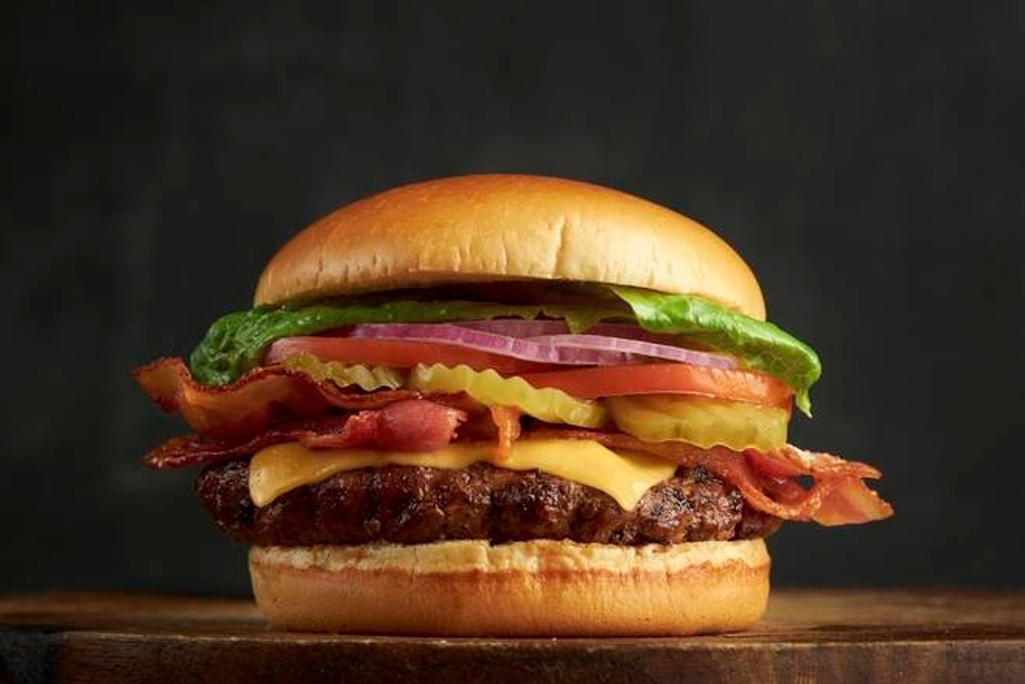 1/2 Lb Bacon Cheeseburger