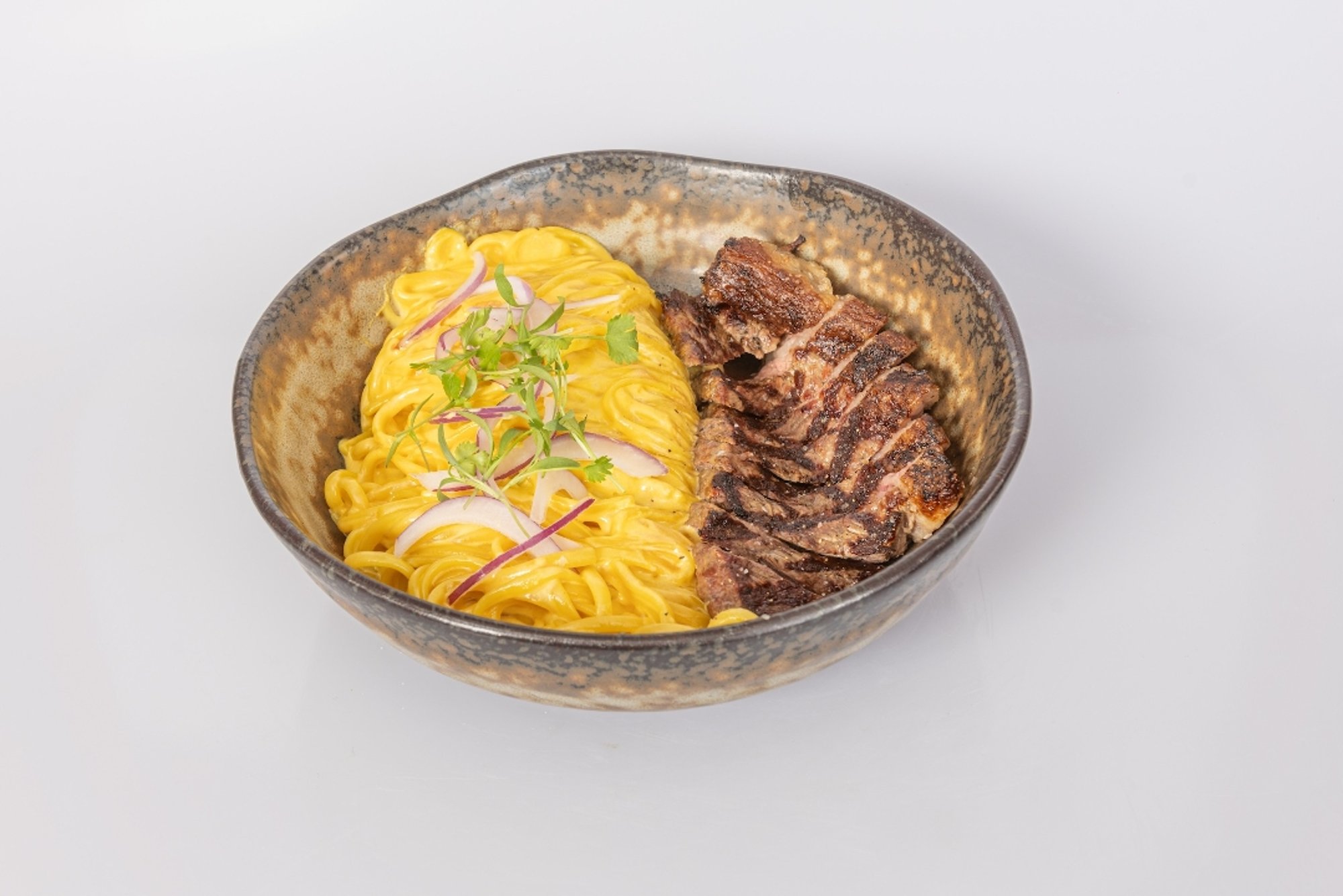 LS PICANHA AND HUANCAINA NOODLES