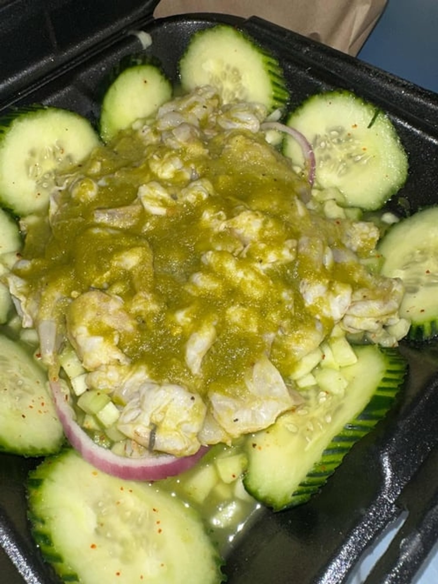 Aguachile Rojo o Verde / Red or Green Aguachile