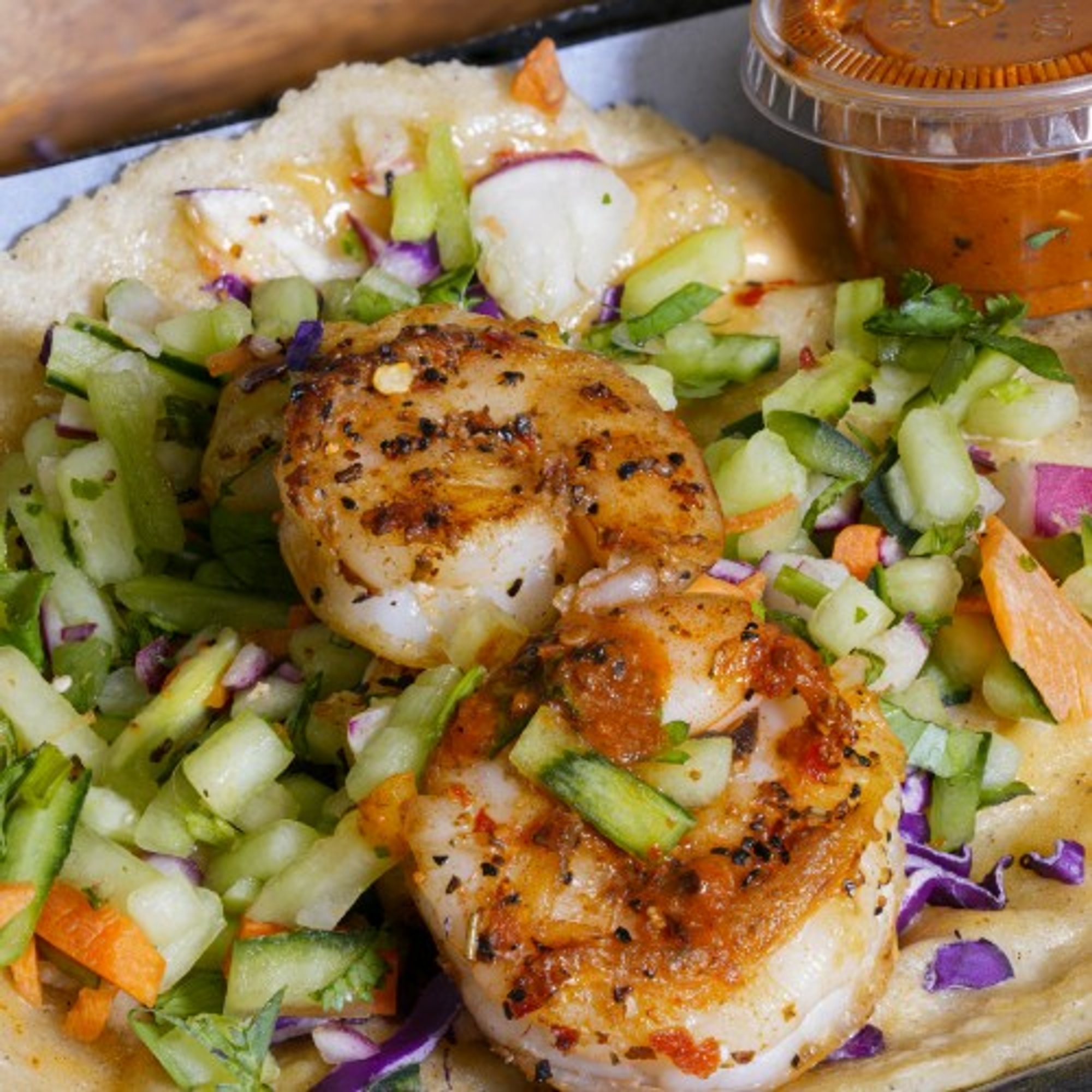 Camaron/Shrimp Taco