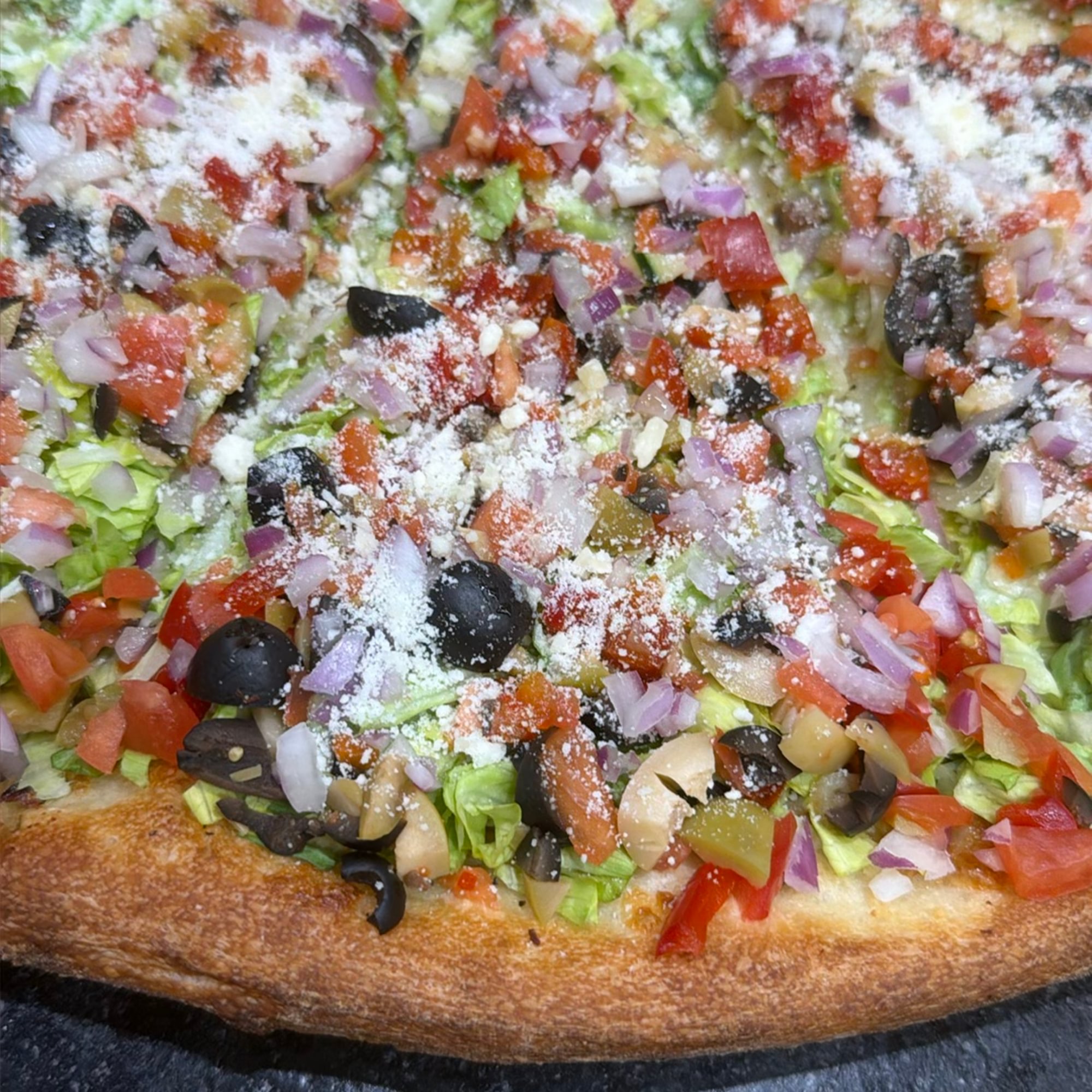 Salad Pizza Pie