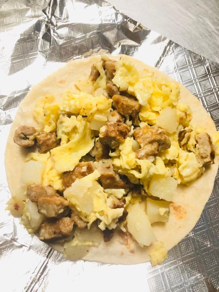 Sausage, Egg & Potato