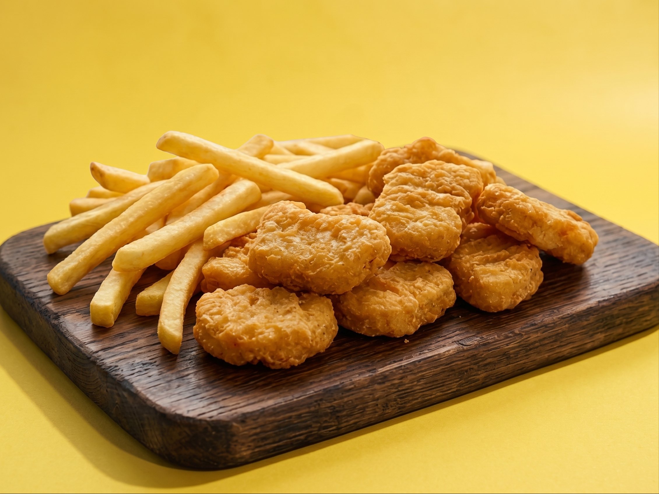 10 Piece Chicken Nuggets Basket & Fries