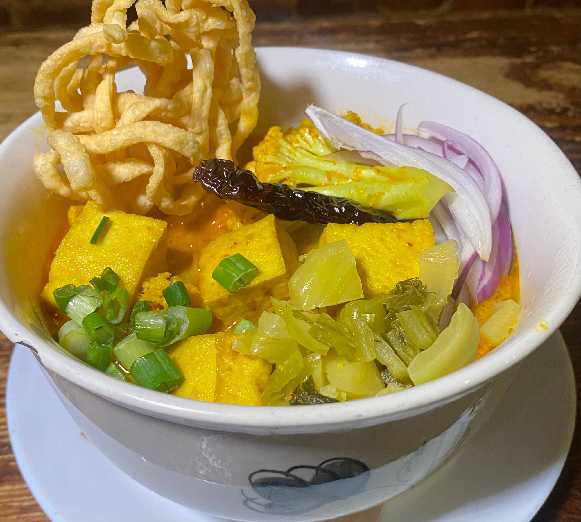 Vegetarian Khao Soi
