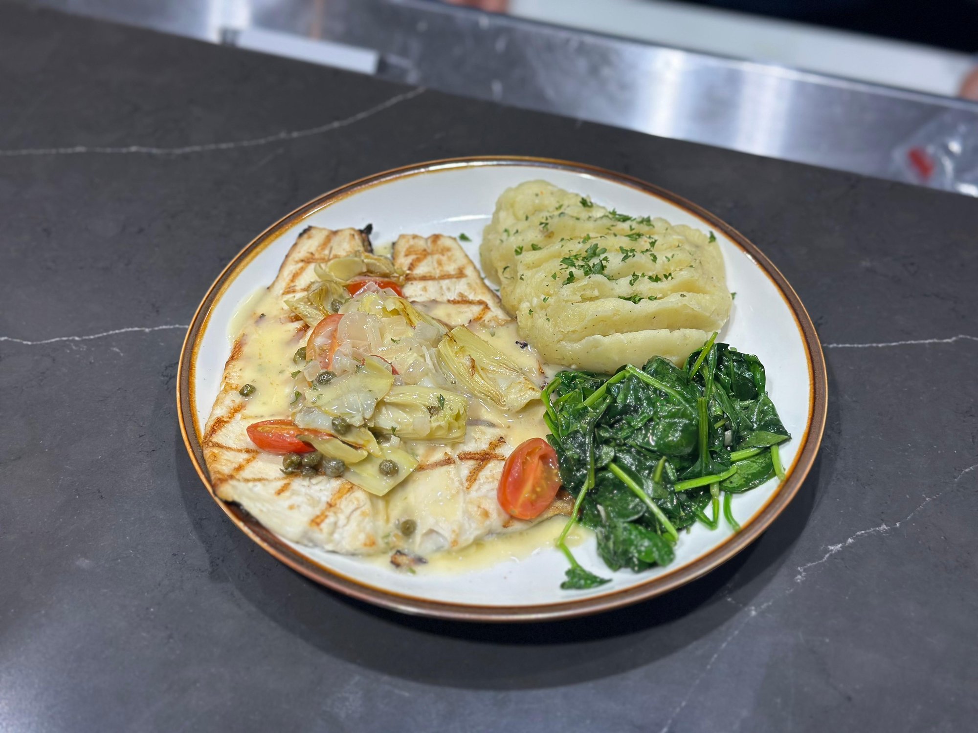 Trout Alla Mandorle