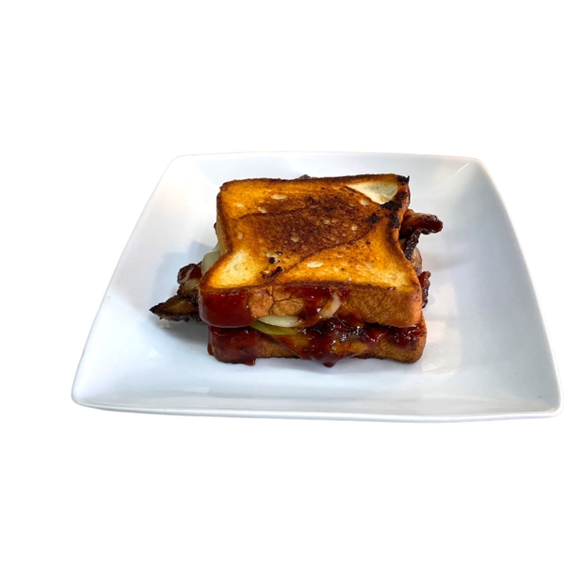 BBQ Brisket Melt & Fries