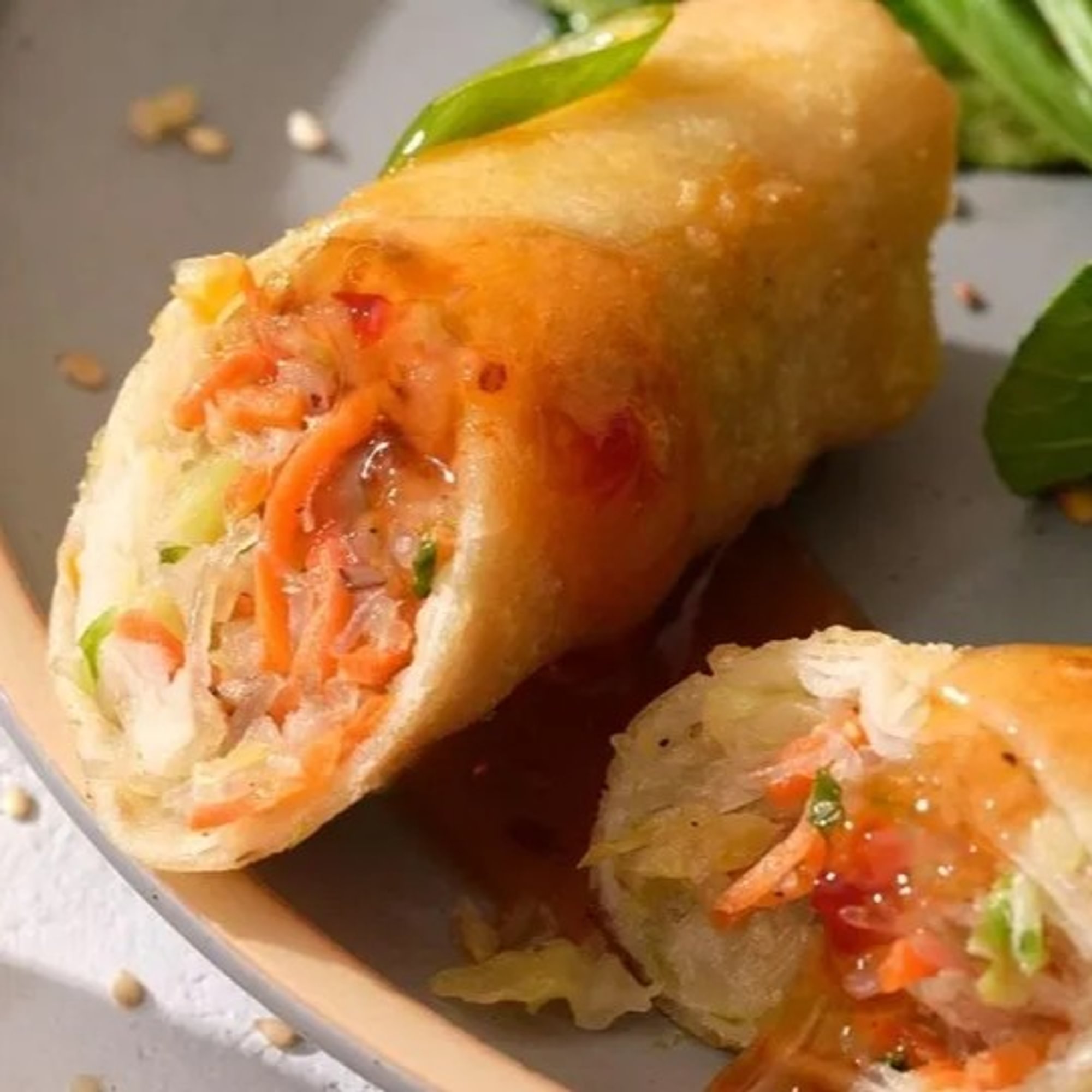 Vegetable Egg Rolls (2 Pieces)