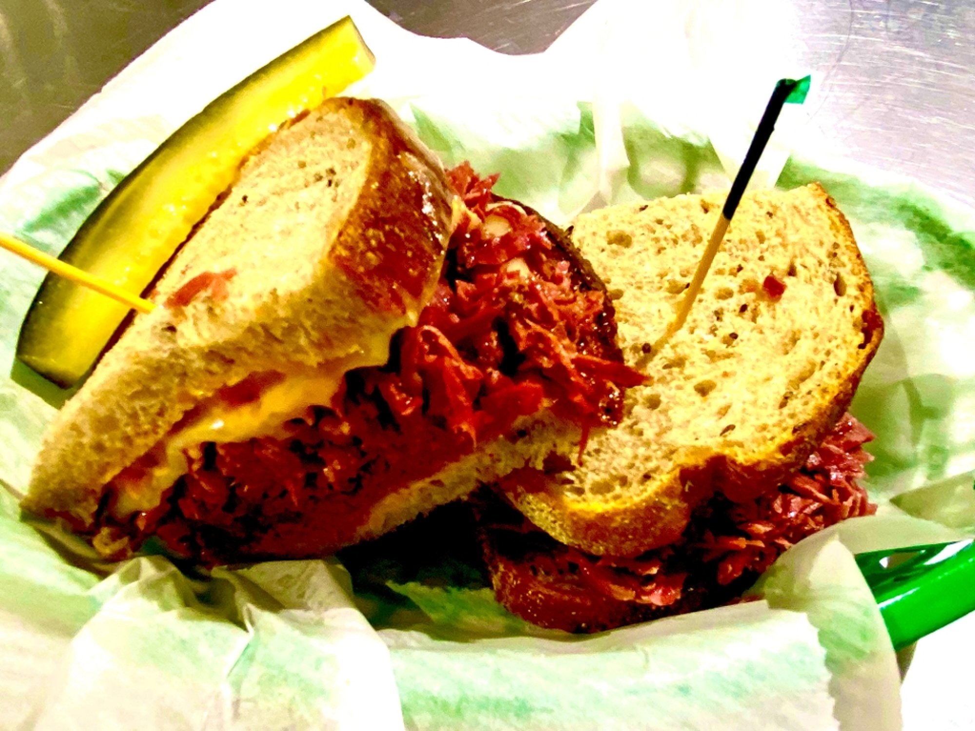 Pastrami and Swiss