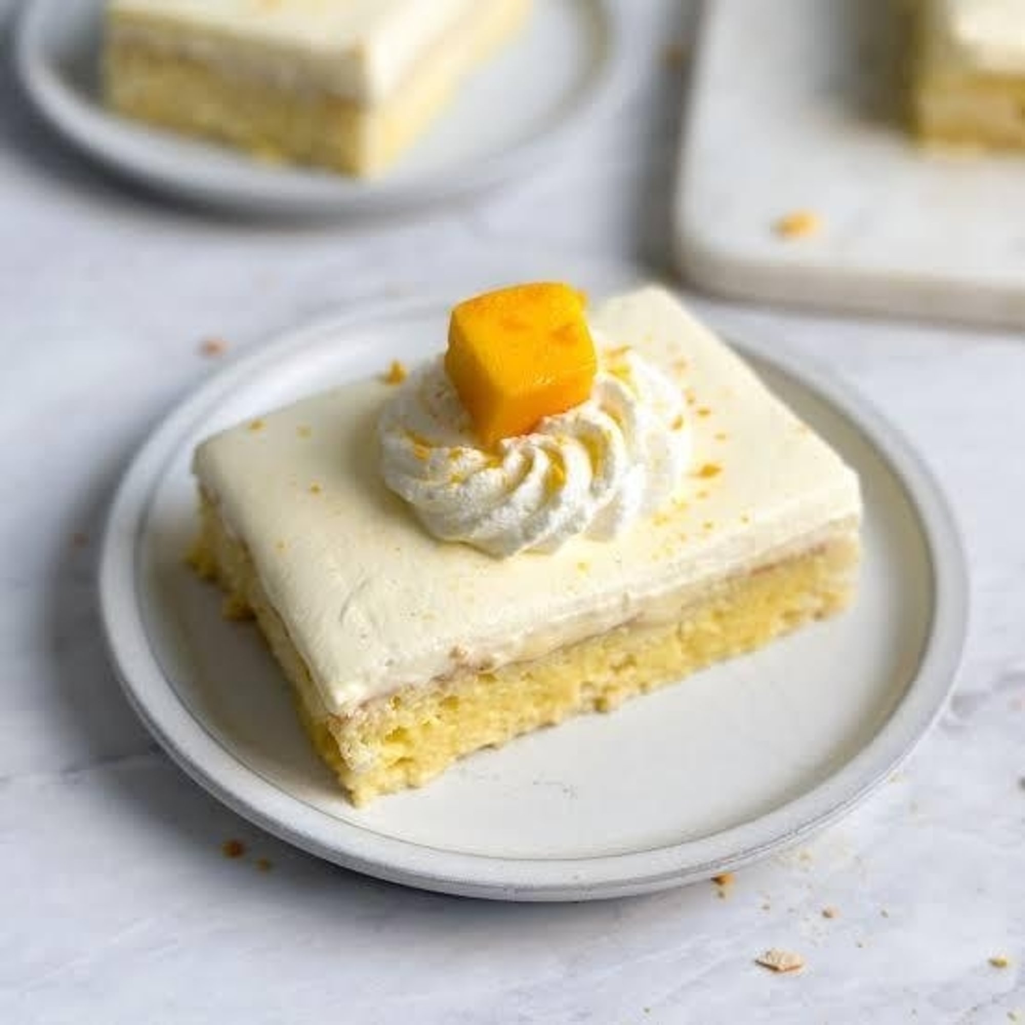 Mango Tres Leches Cake