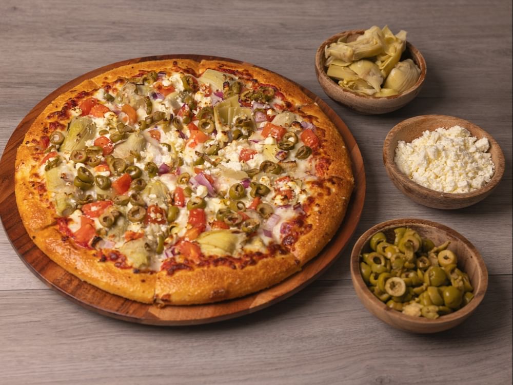 Medium European Veggie Pizza