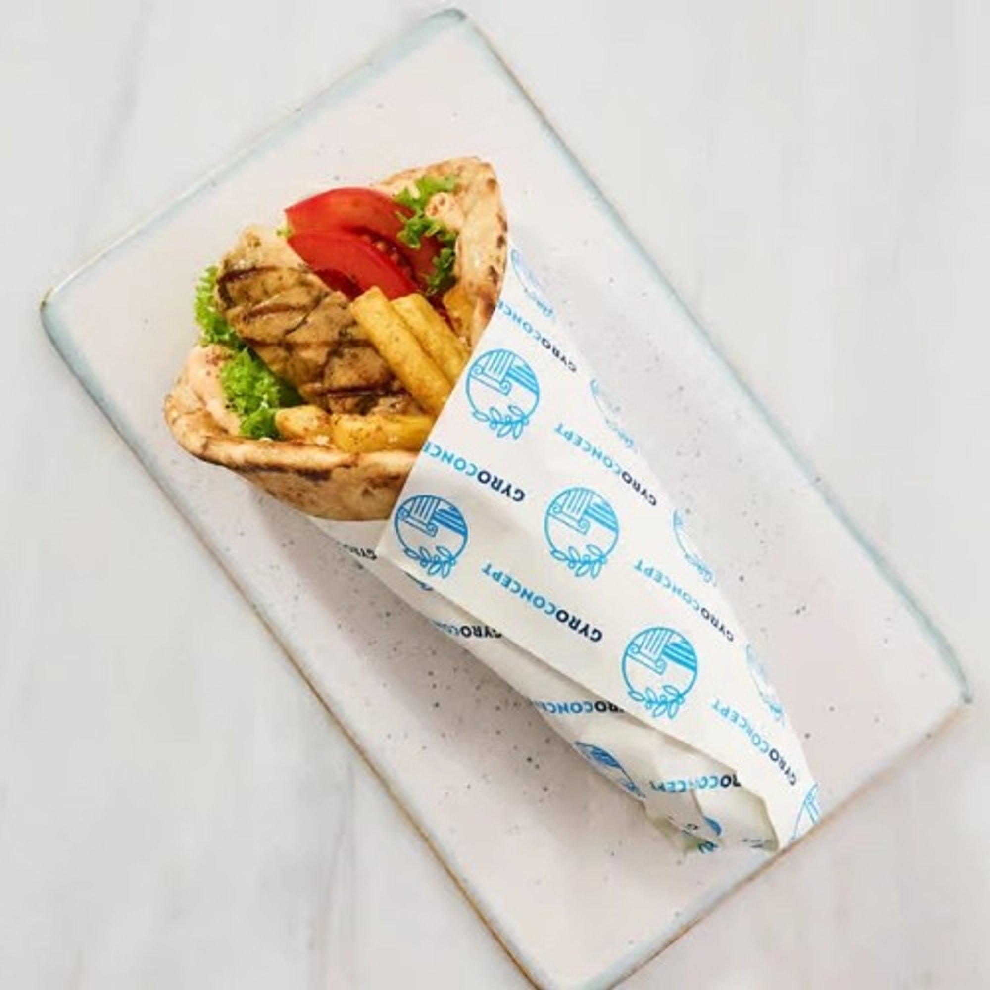 Chicken Souvlaki Wrap