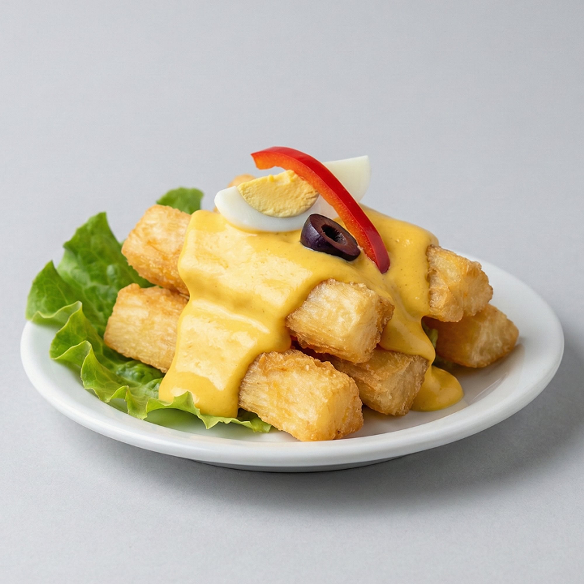 Yuca a la Huancaína