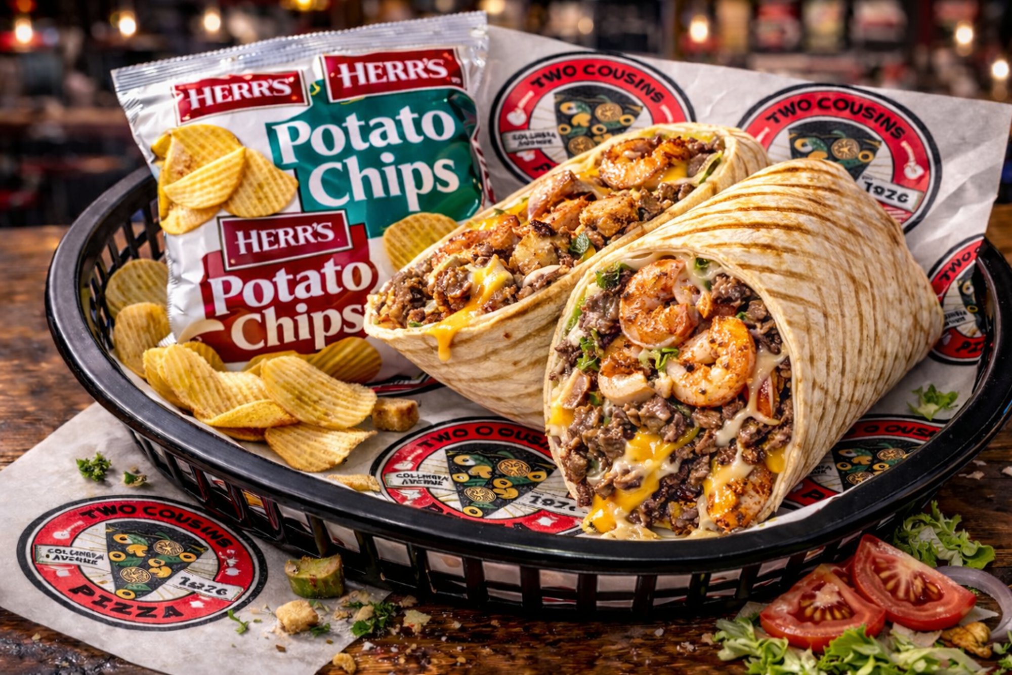 Shrimp & Steak Wrap