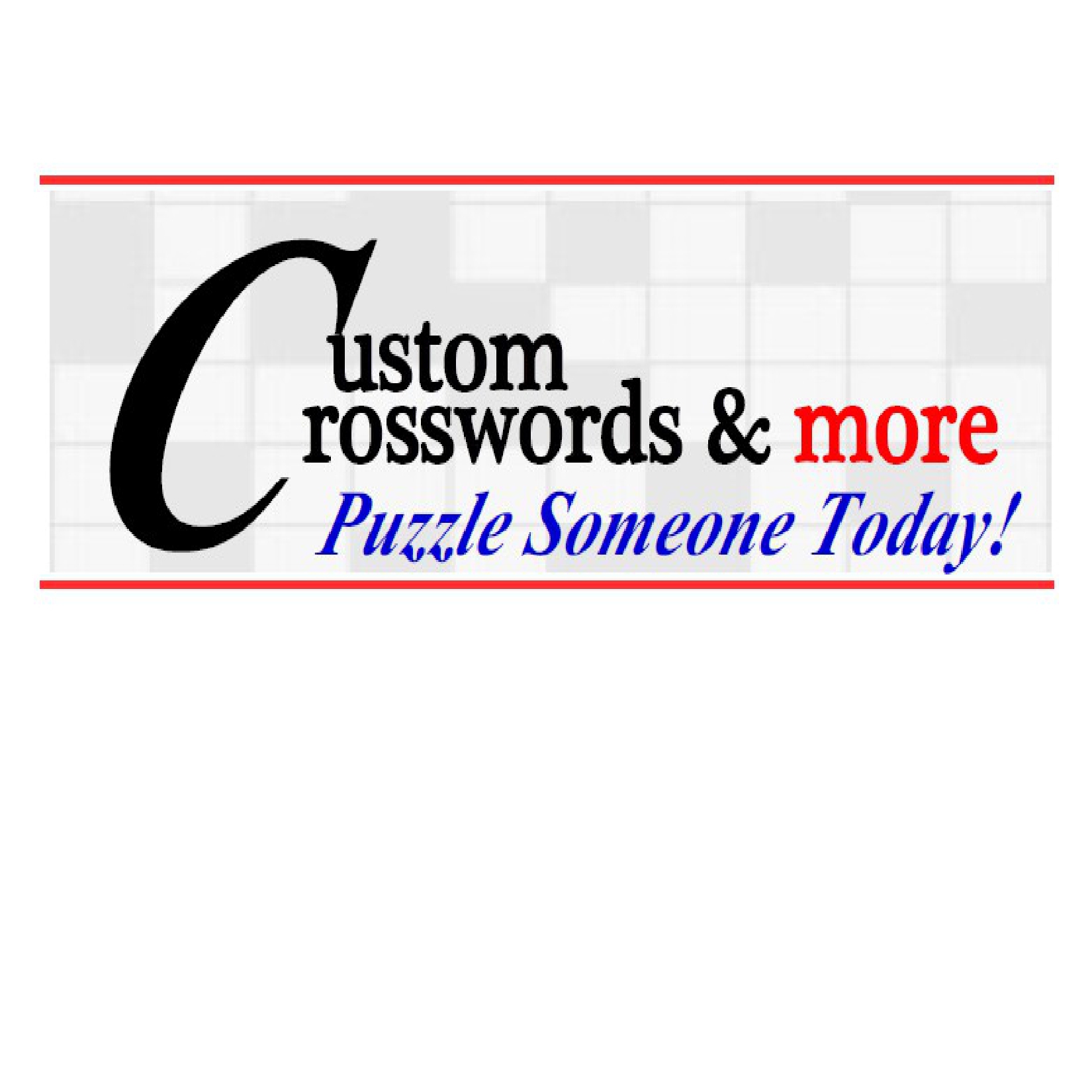 Custom Crosswords Puzzles & More