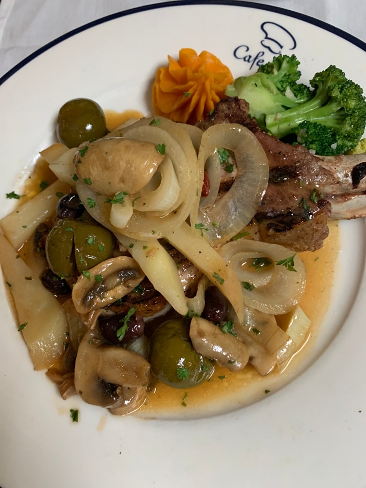 Pork Chop Italiano