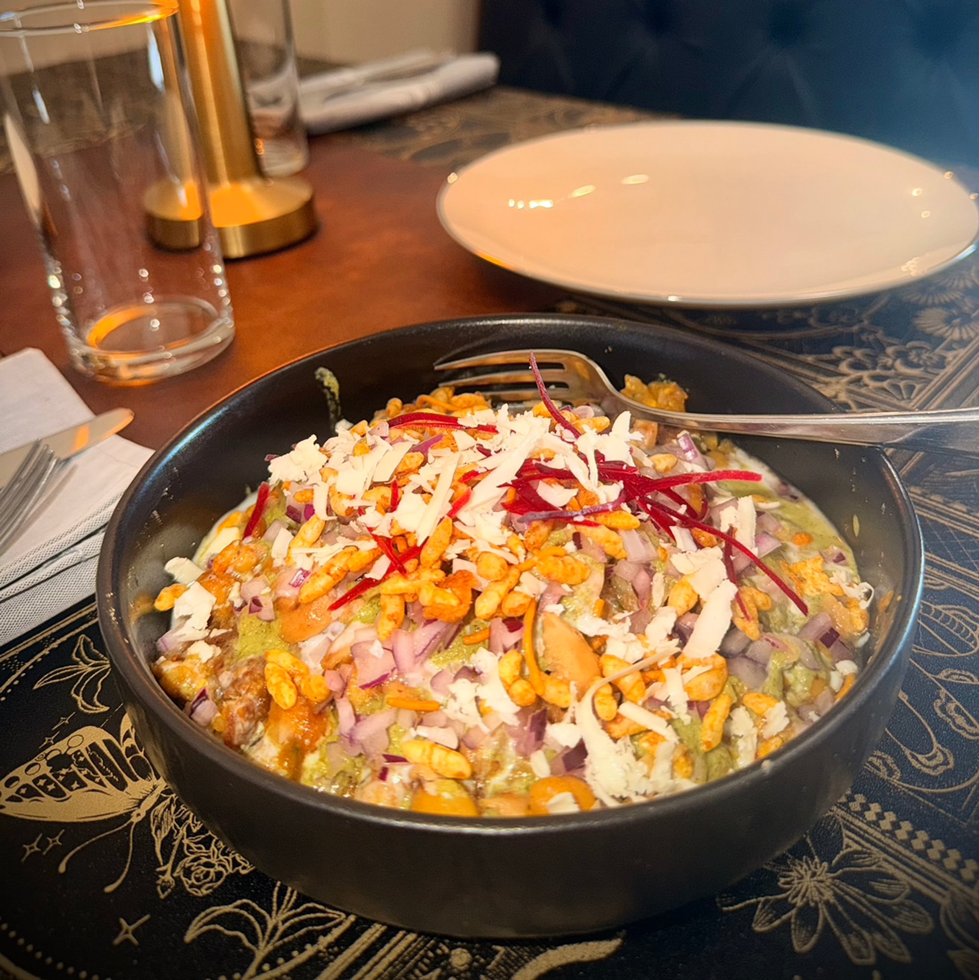 Aloo Tikki Chaat
