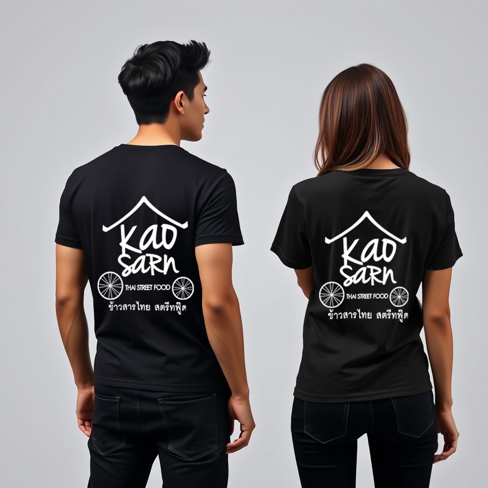 Black Short Sleeves T-Shirt (Size L)