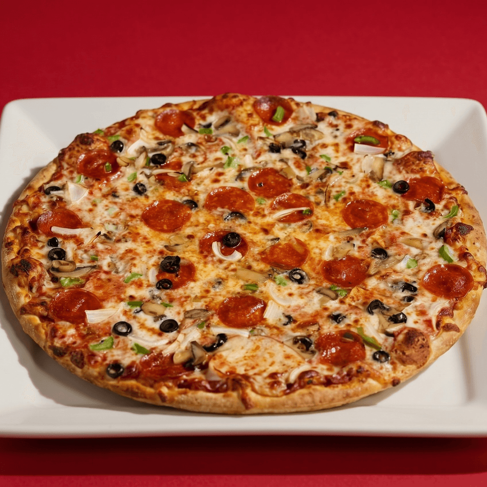 Supreme Pizza (Cauliflower Gluten Free 12")