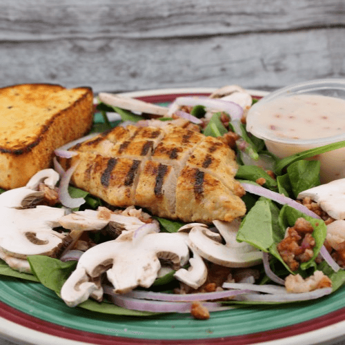 Spinach Chicken Salad