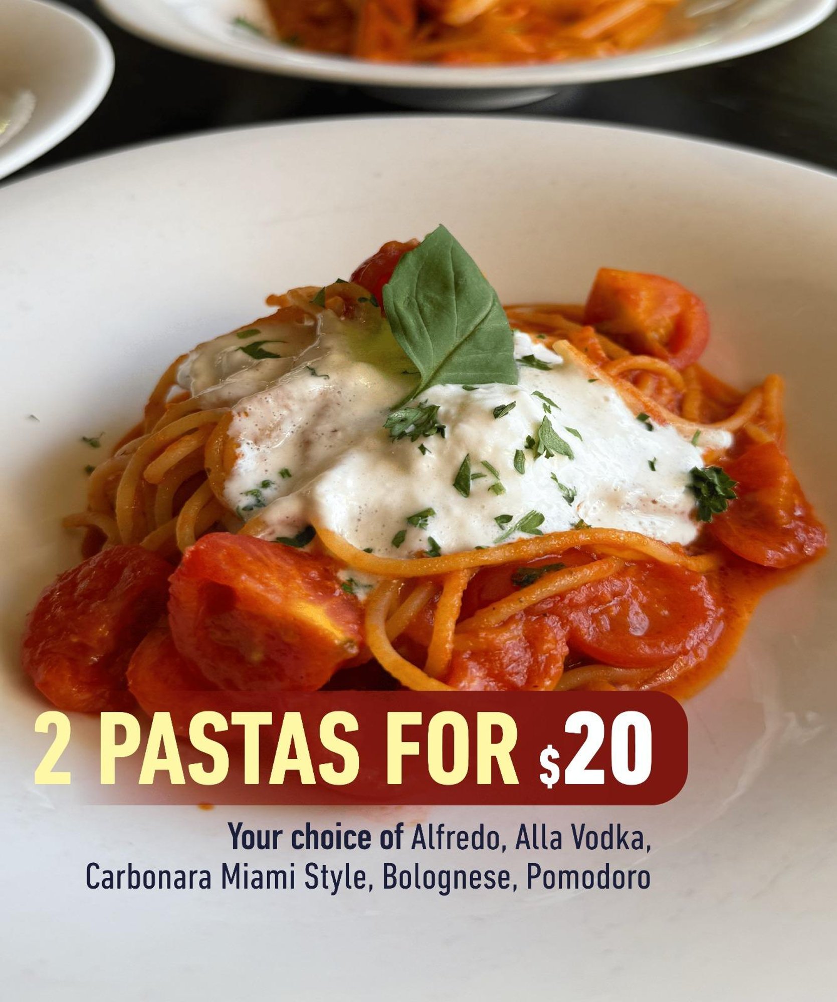 2 Pastas