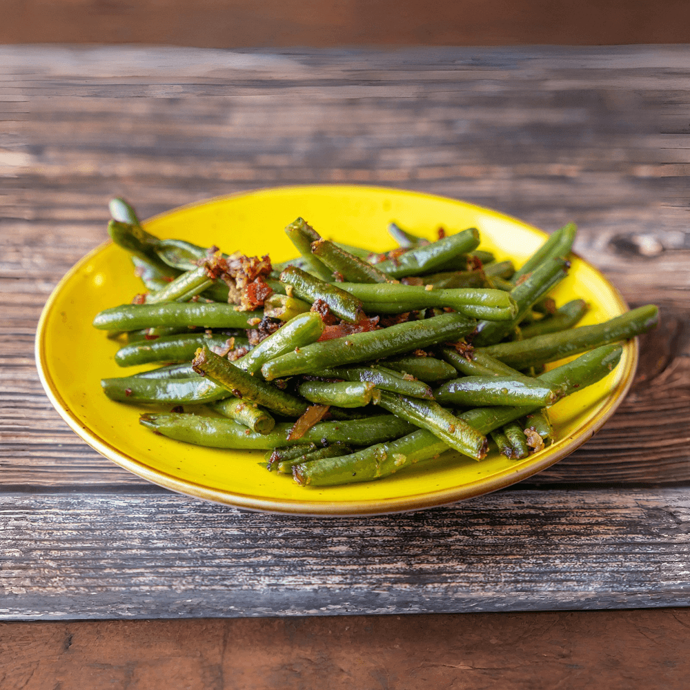 Green Beans With Bacon Bits