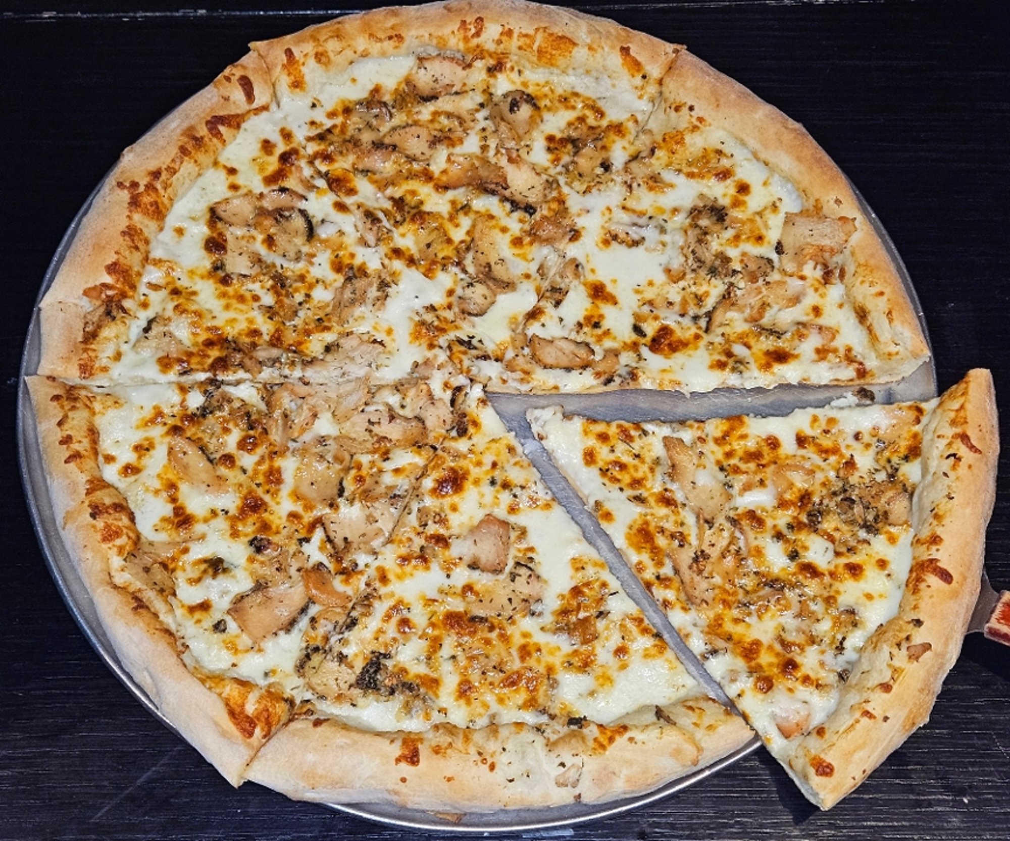 ALF-REDO CHICKEN GARLIC (10")