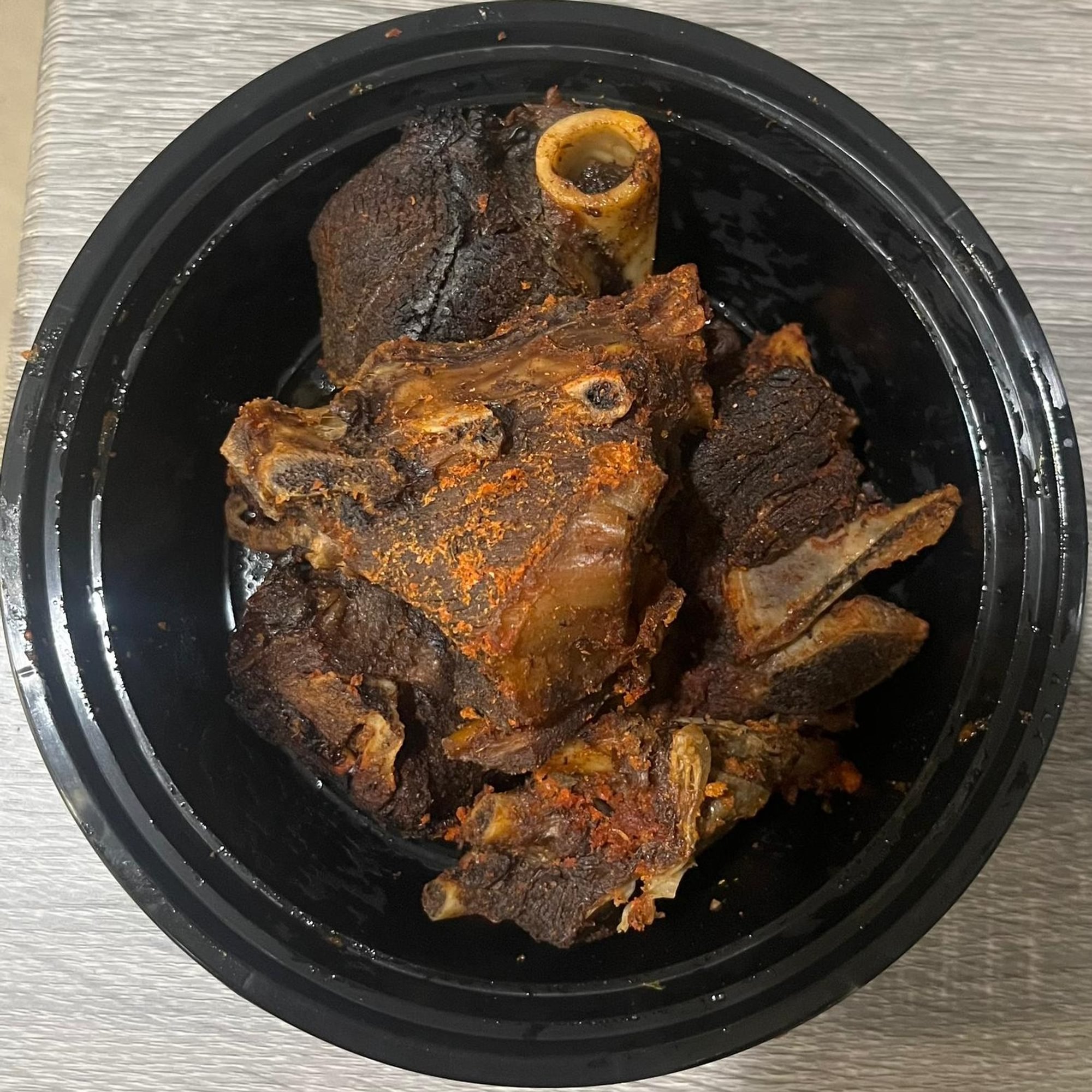 Beef Jollof Rice for people.