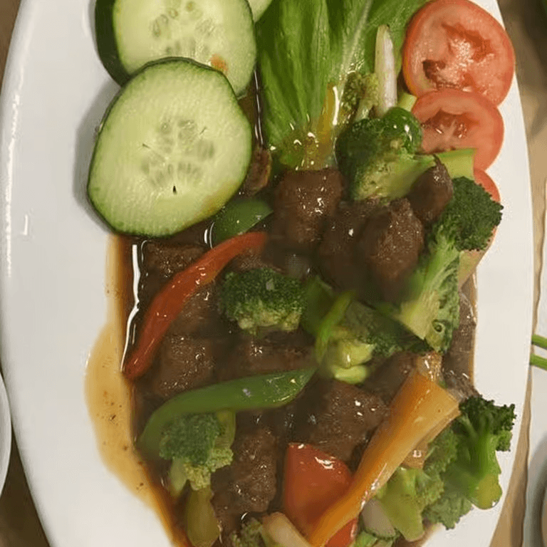 F14. Sautéed Beef with Broccoli