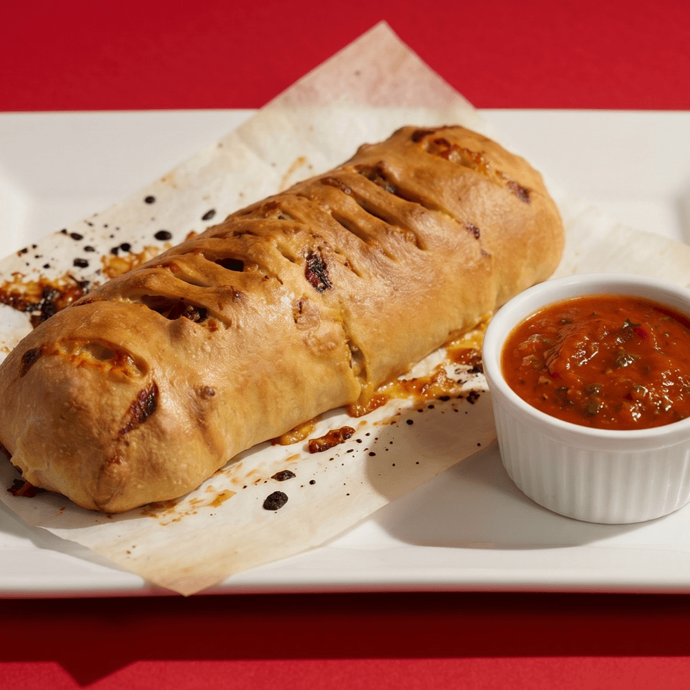 Buffalo Chicken Stromboli