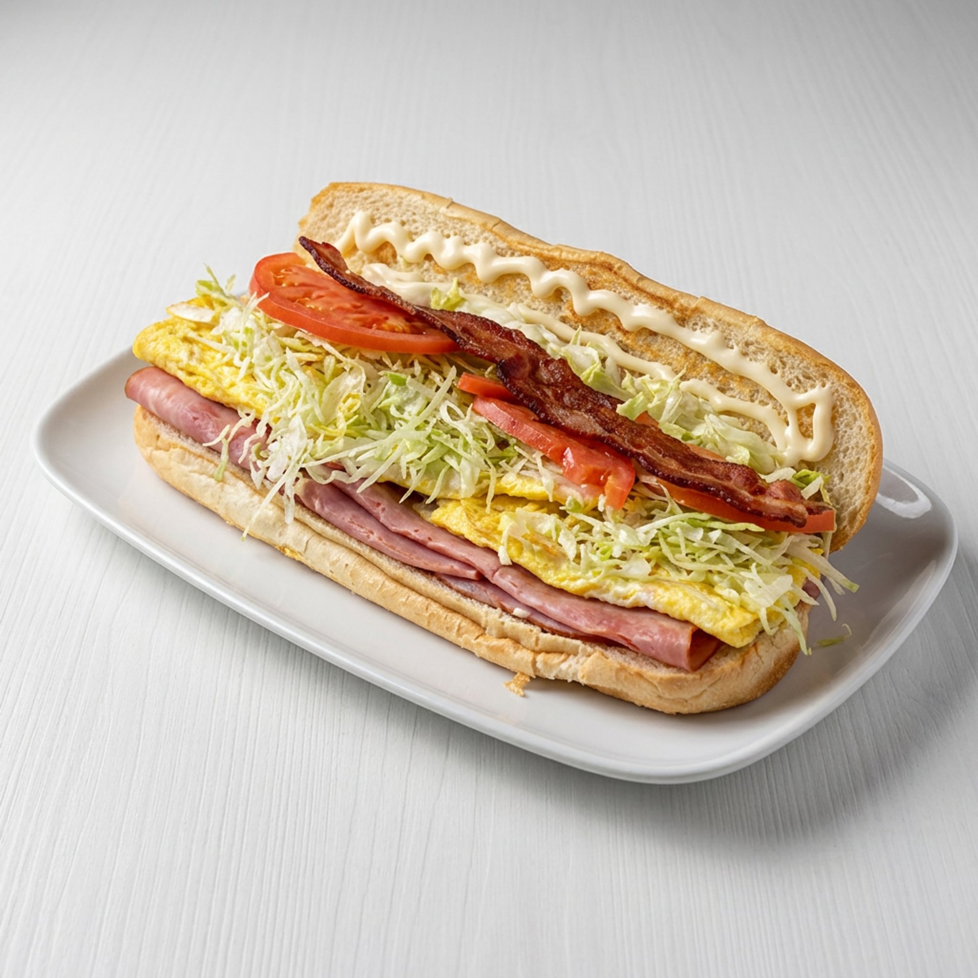 Ham, Egg, Cheese & Bacon (Whole)