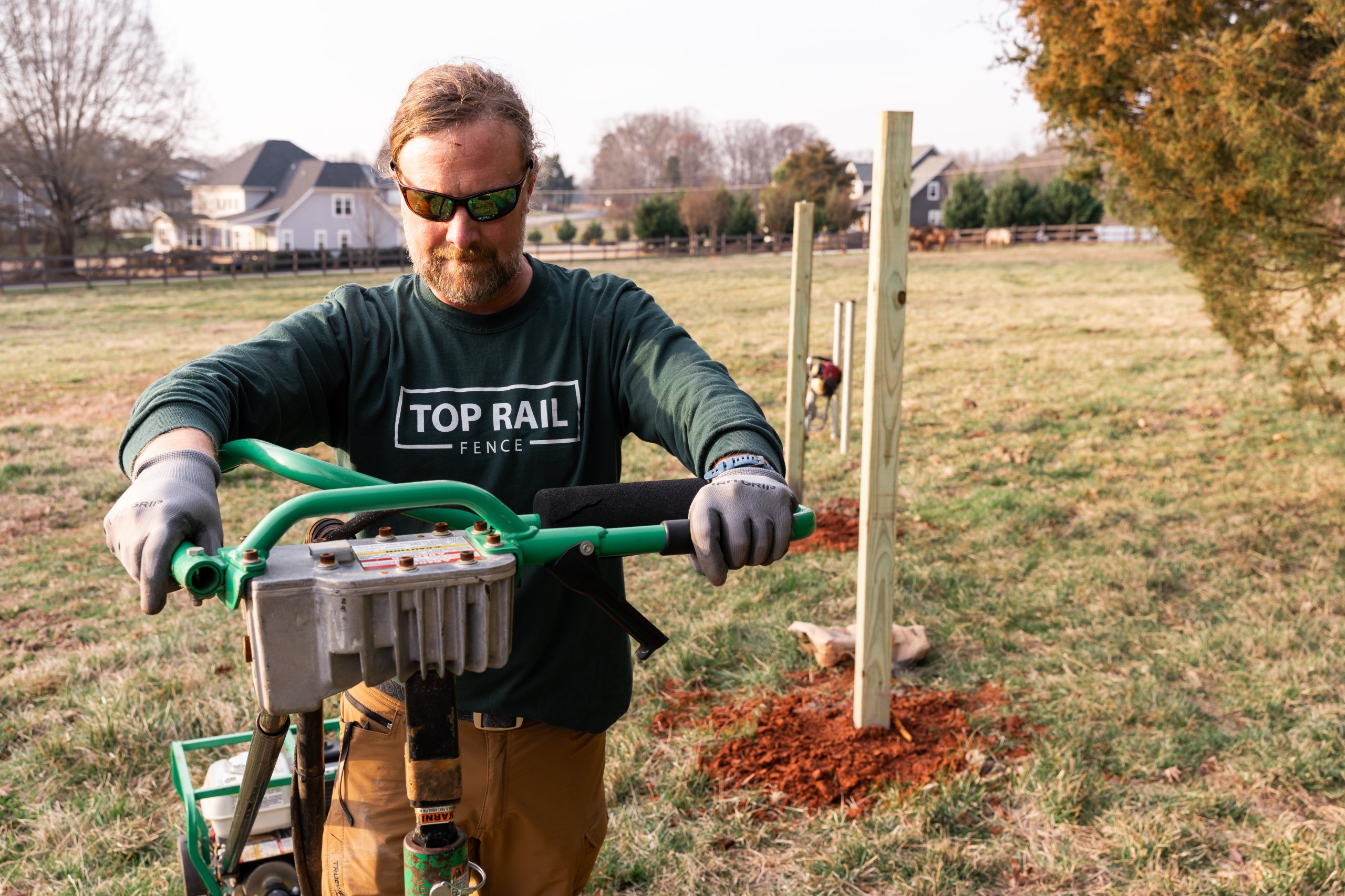 Top Rail Fence Fort Worth Image