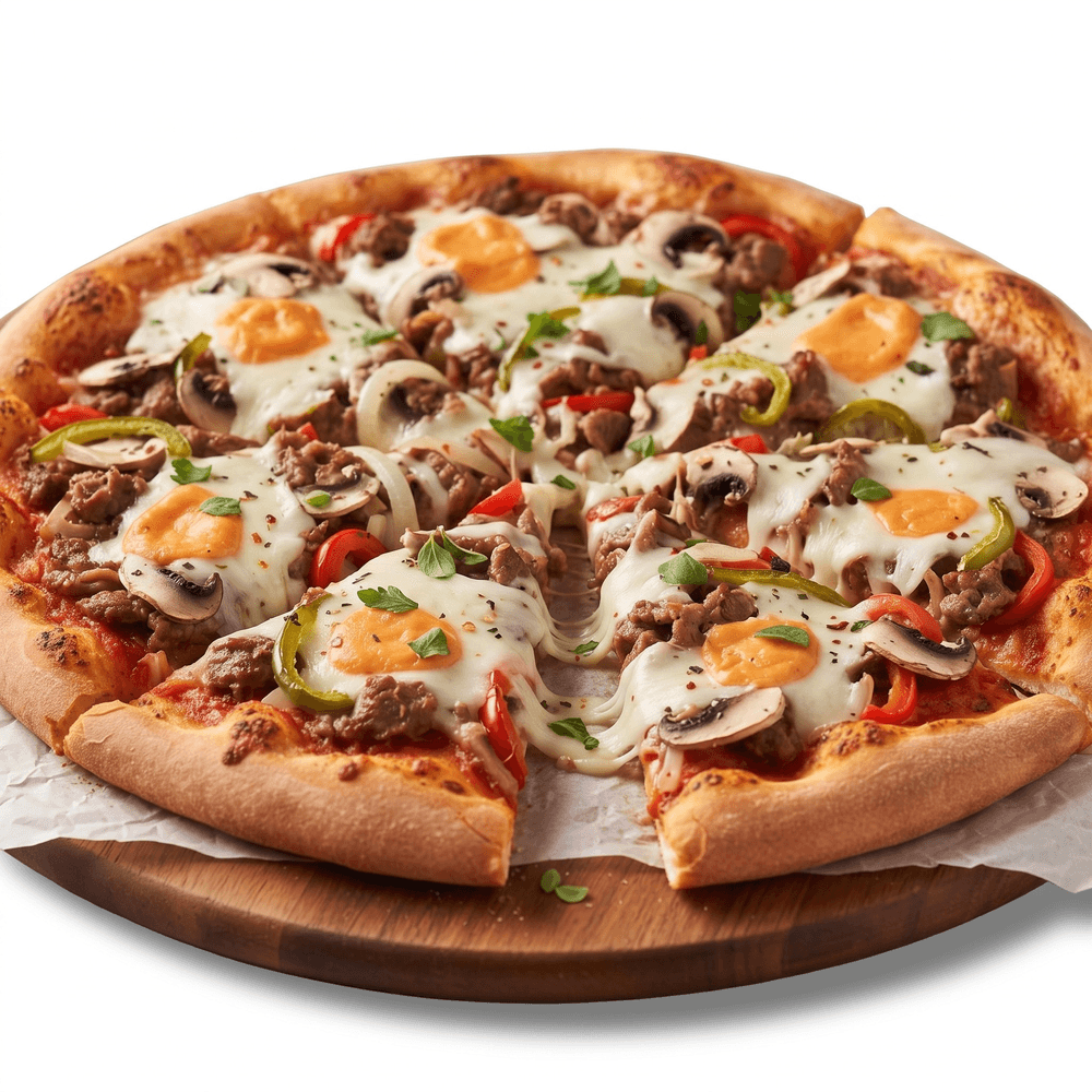 Cheesesteak Pizza