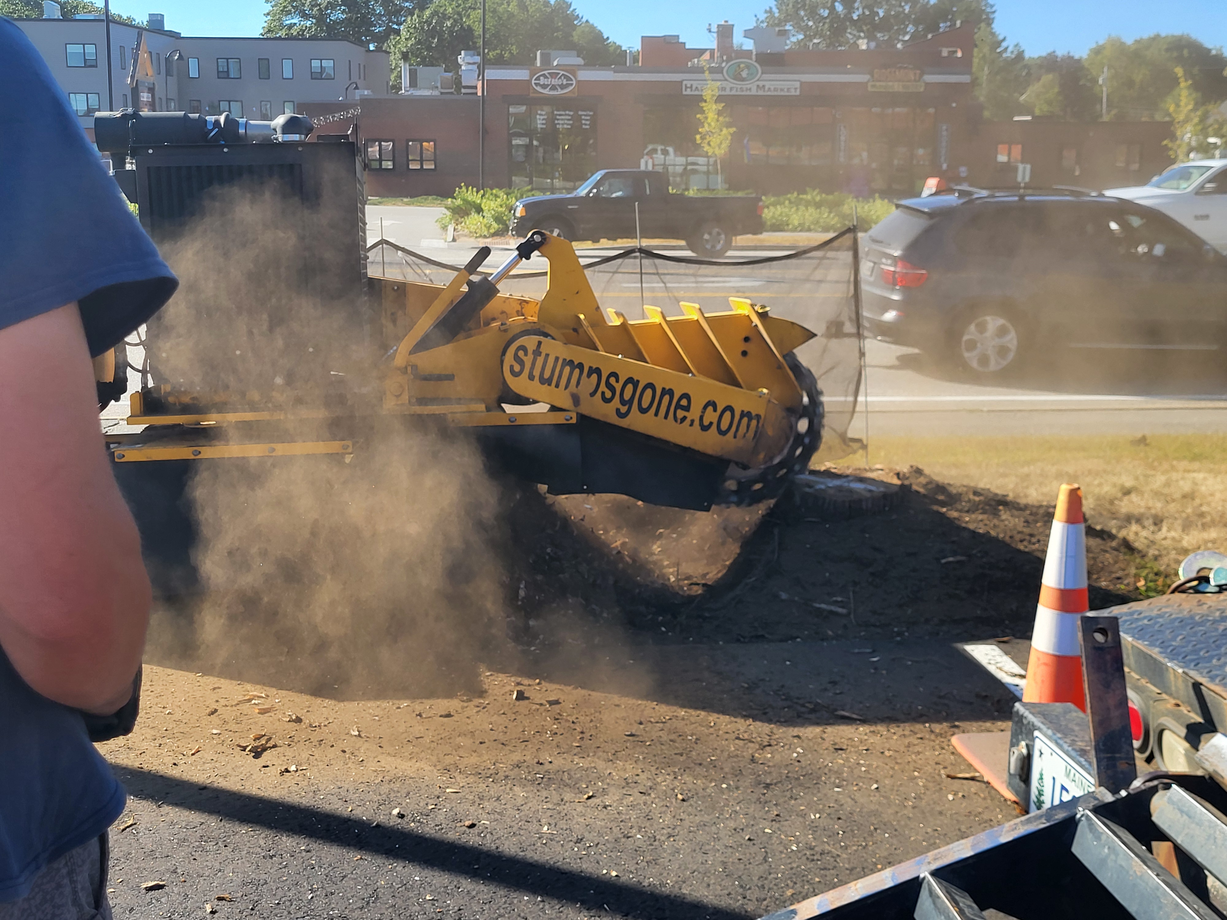 Maineland Stump Grinding Image