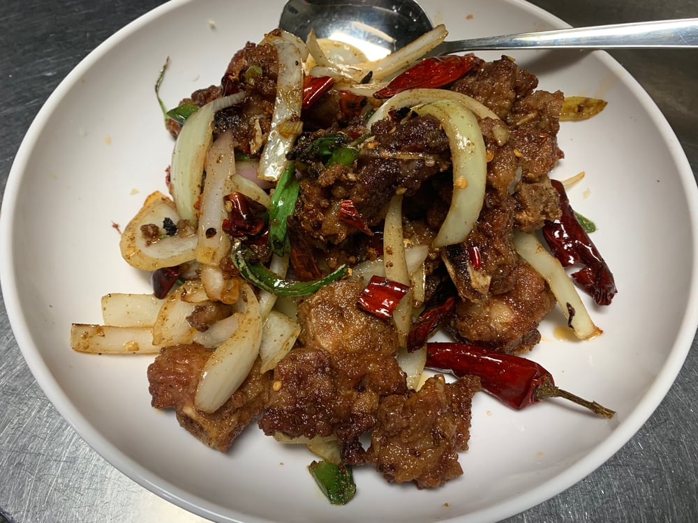 69 孜然排骨/Cumin Spare Pork Ribs🌶️