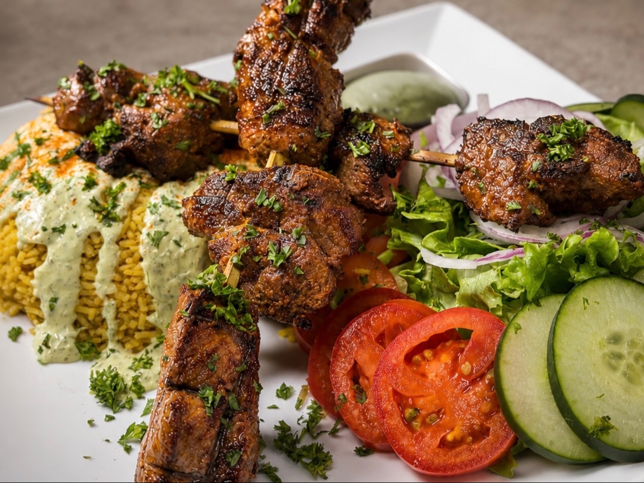 Lamb kabobs