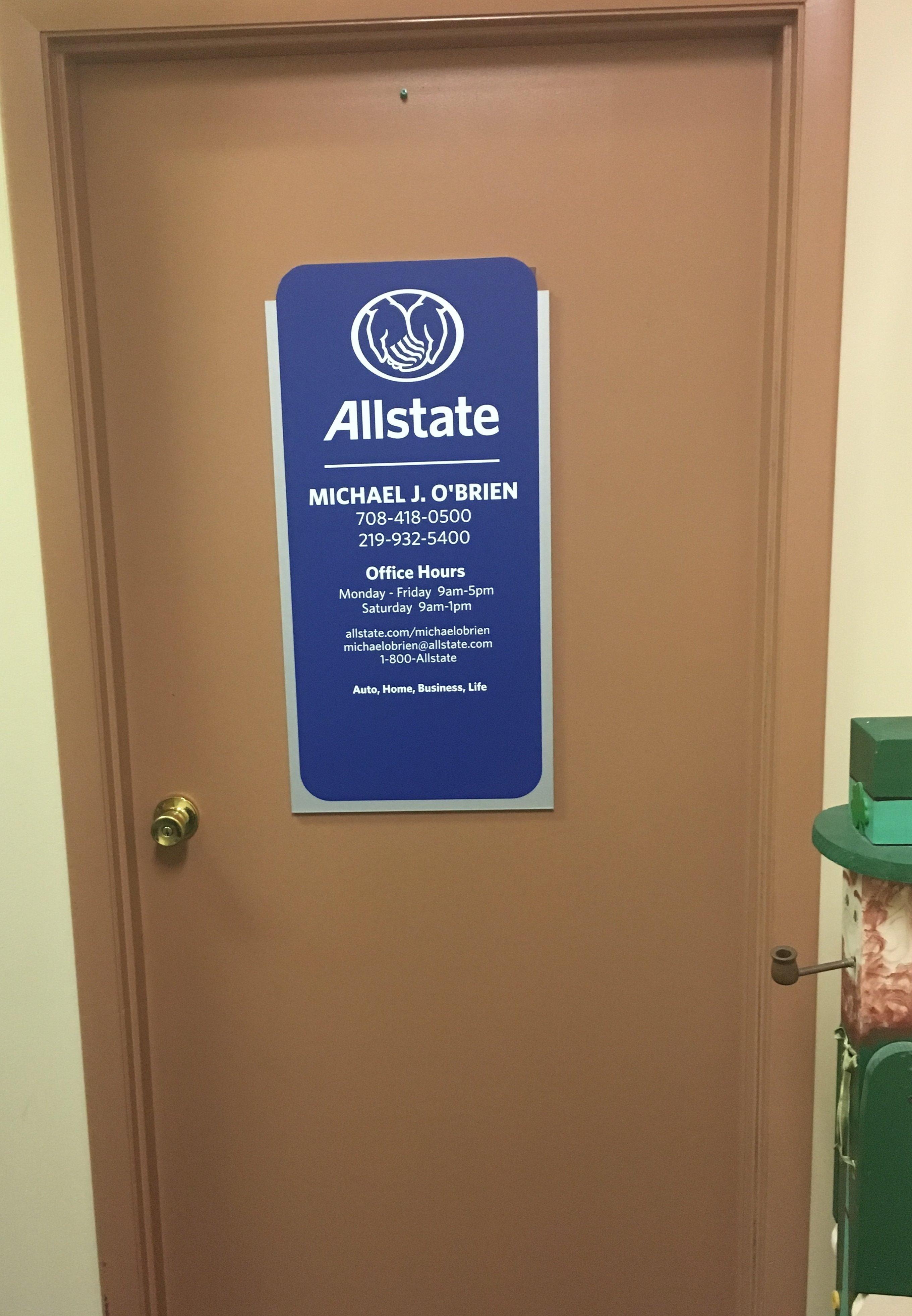 Michael O'Brien: Allstate Insurance Photo