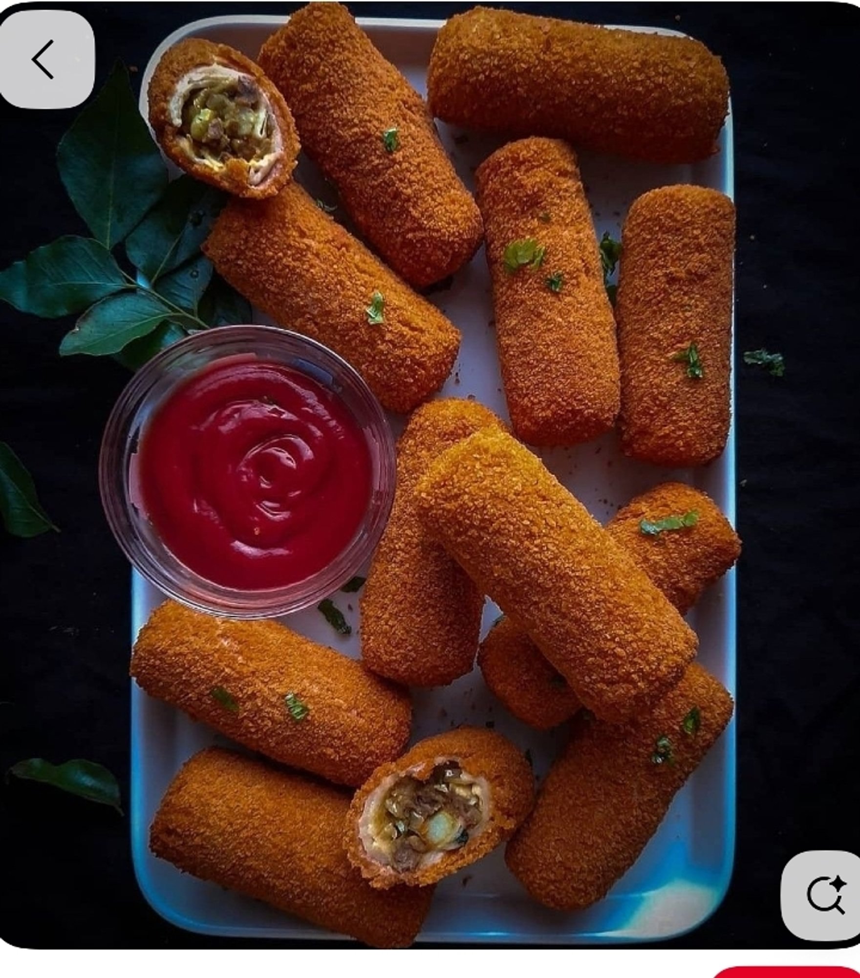 Veg Pizza Sticks 6 pc