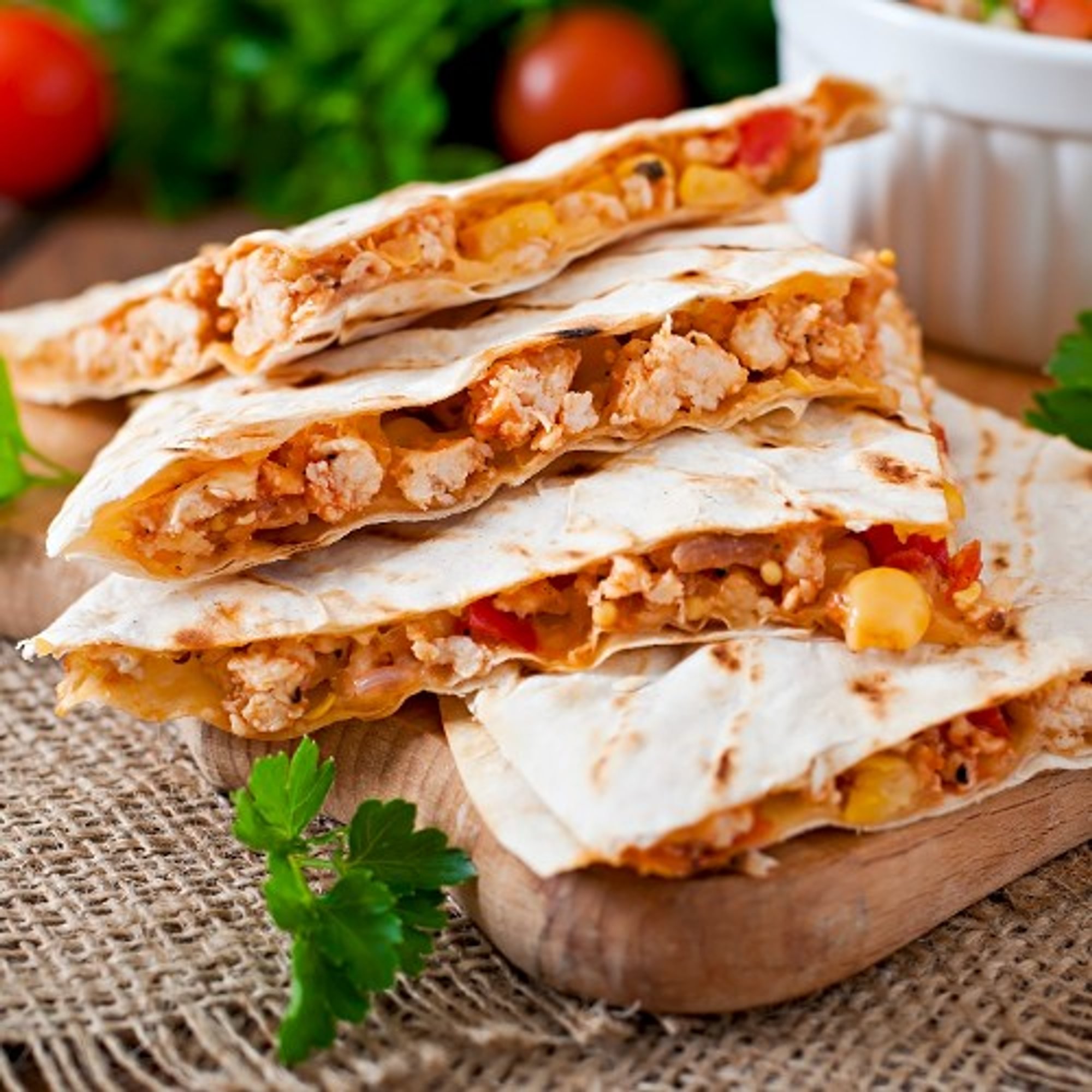 Chicken Quesadillas