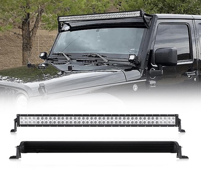52" Dual Row LED Light Bar