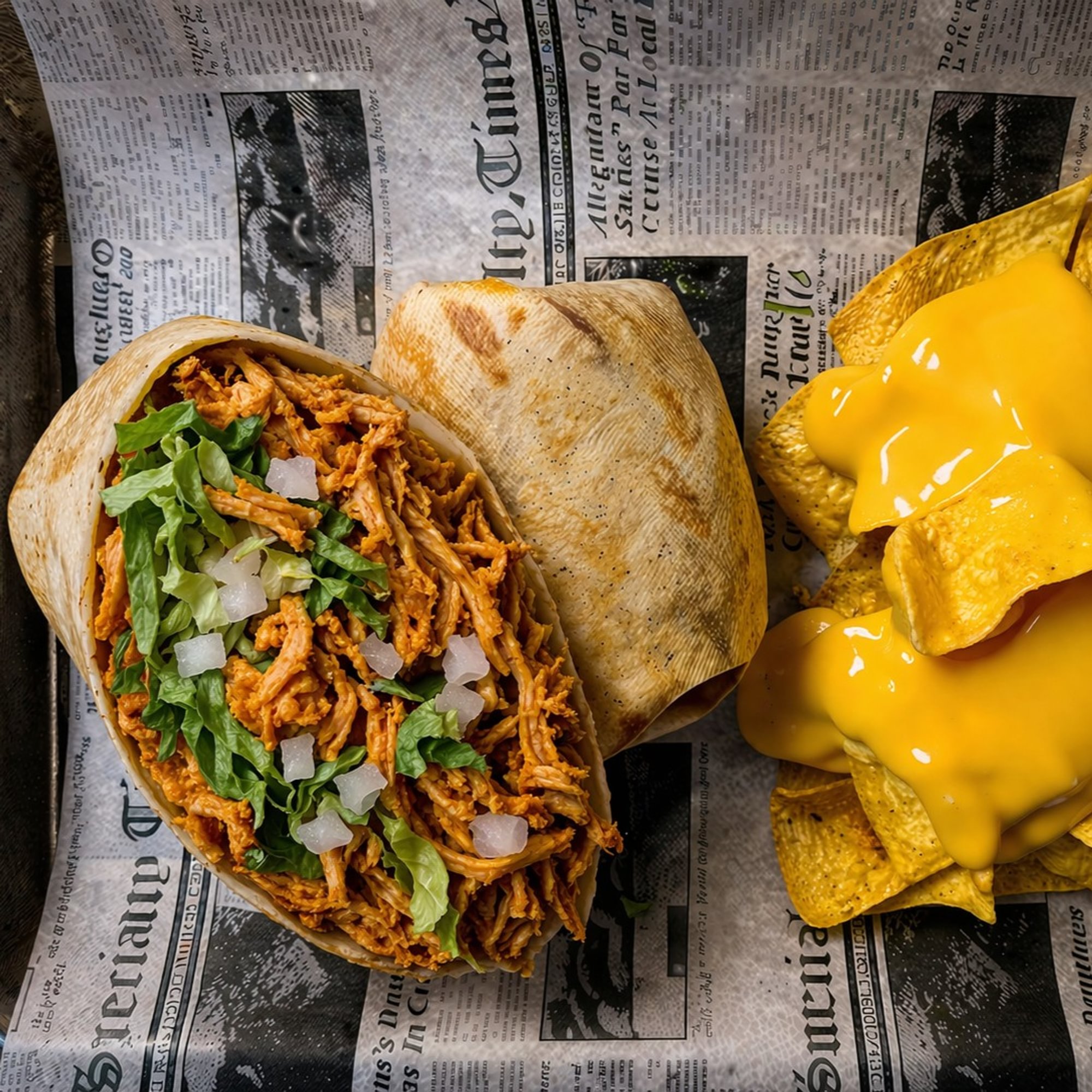 Burrito Chicken Tinga