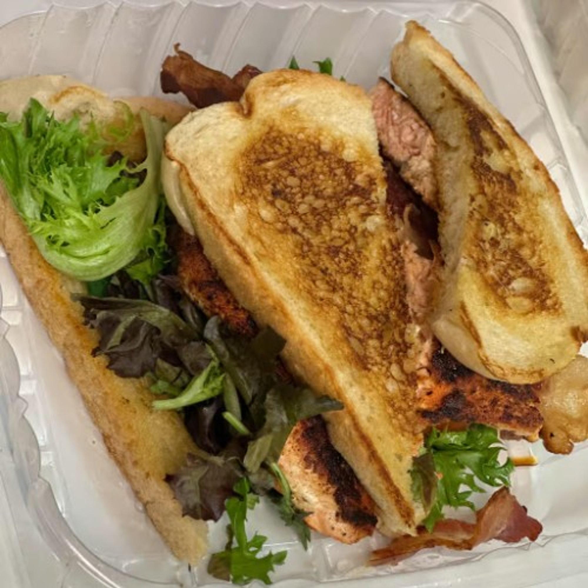 Salmon BLT Sandwich