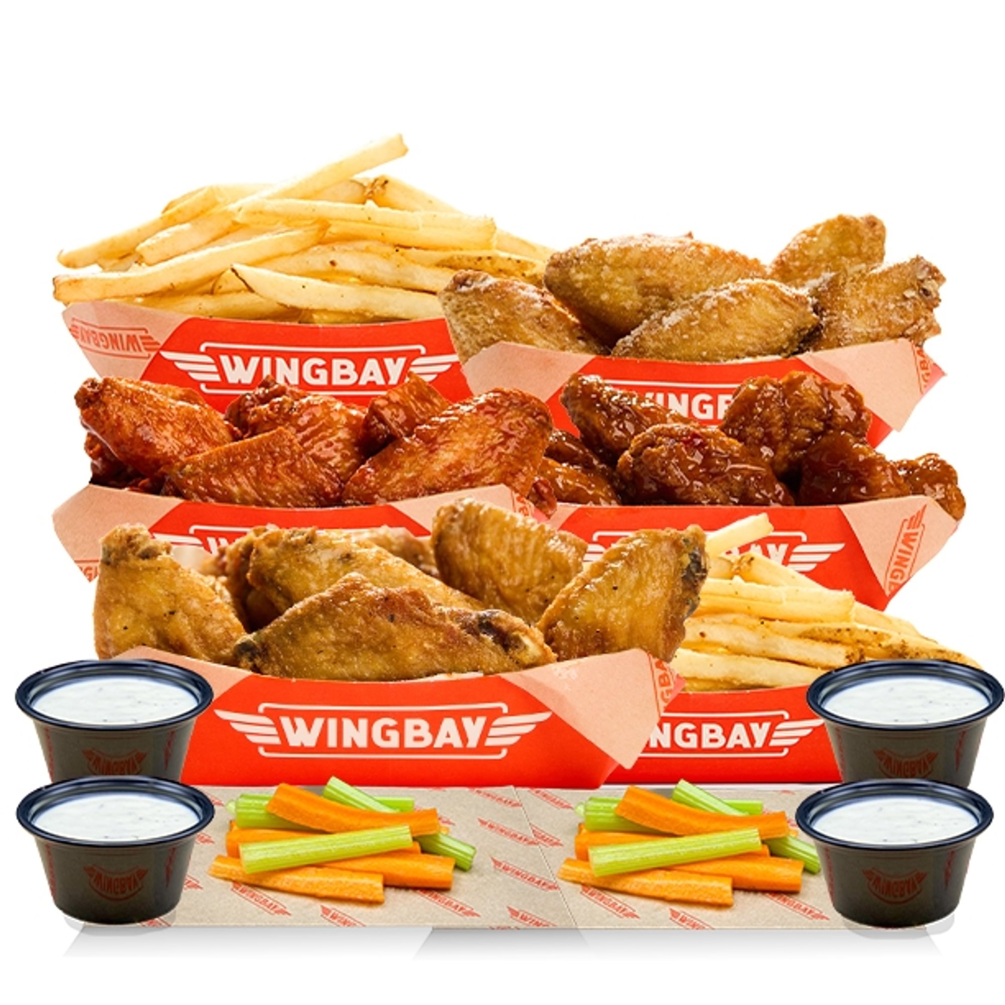 100-Piece Wing Bundle