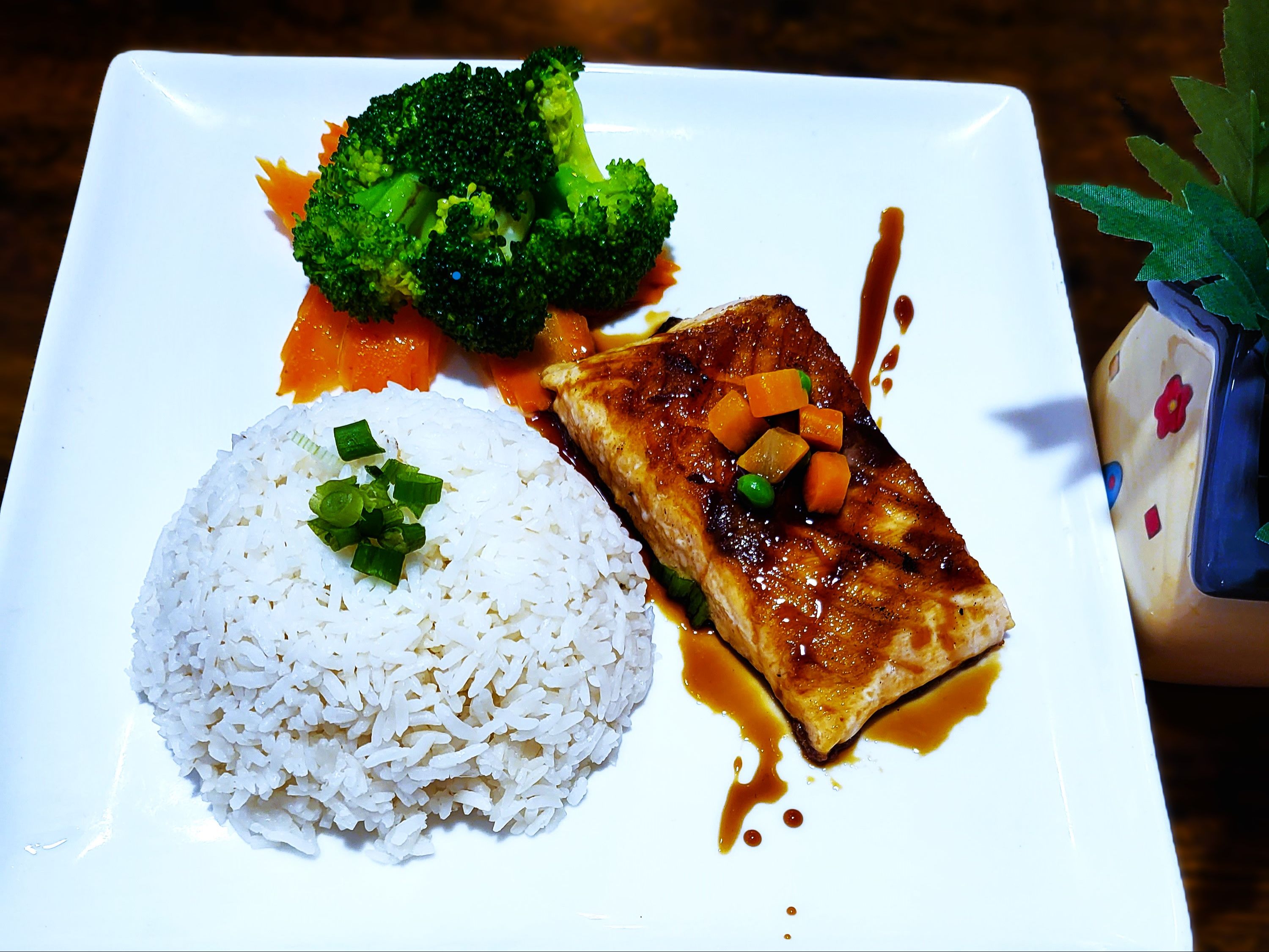 Grilled Salmon Teriyaki